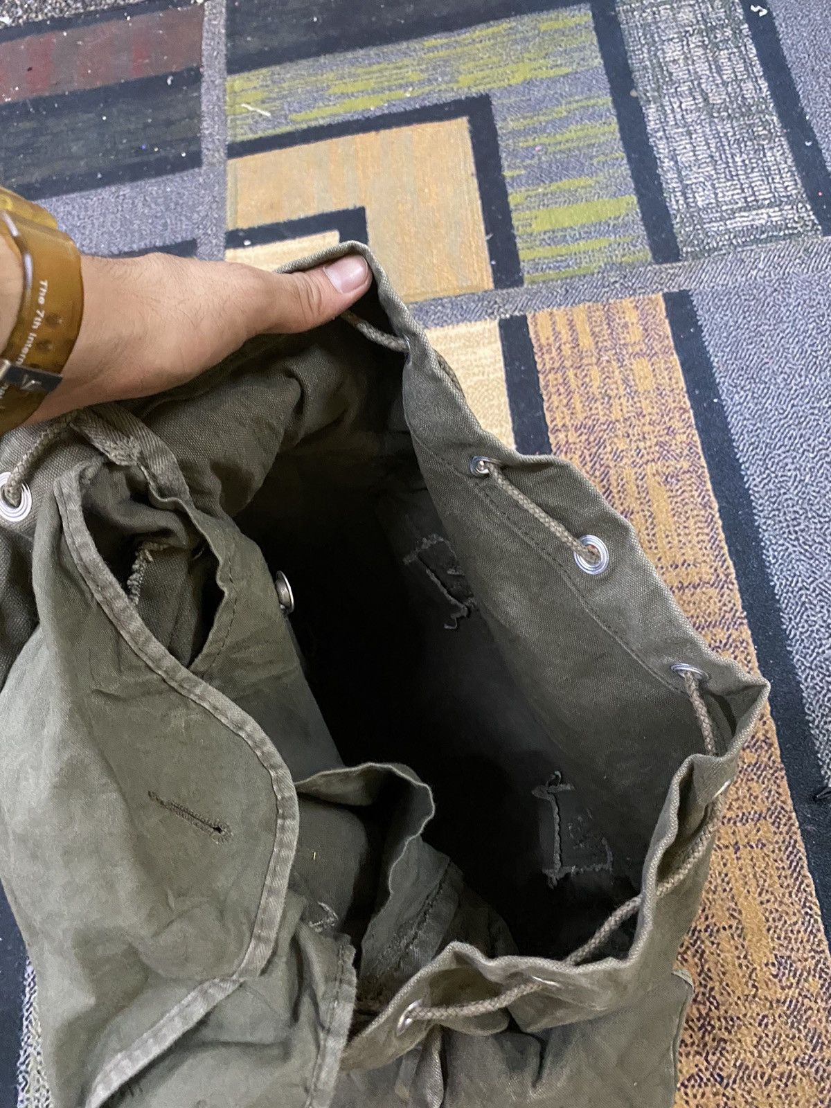 Vintage VINTAGE ARMY JAPAN BAGPACK Size ONE SIZE - 3 Thumbnail