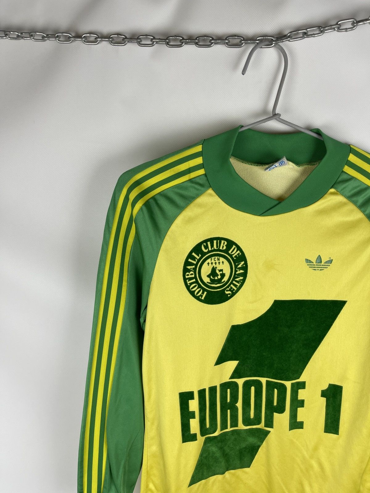 Adidas Adidas Nantes 1977 1979 home soccer jersey football shirt Size US S / EU 44-46 / 1 - 2 Thumbnail