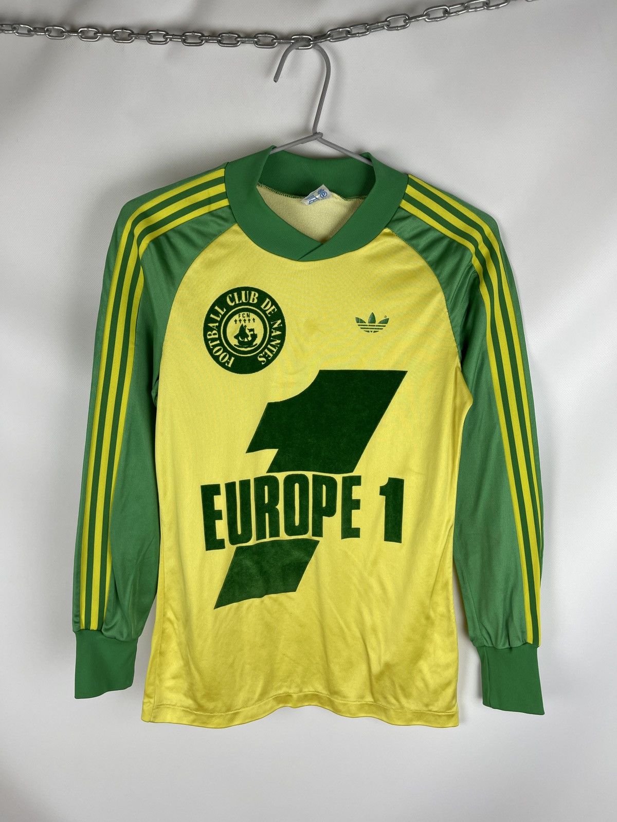 Adidas Adidas Nantes 1977 1979 home soccer jersey football shirt Size US S / EU 44-46 / 1 - 1 Thumbnail