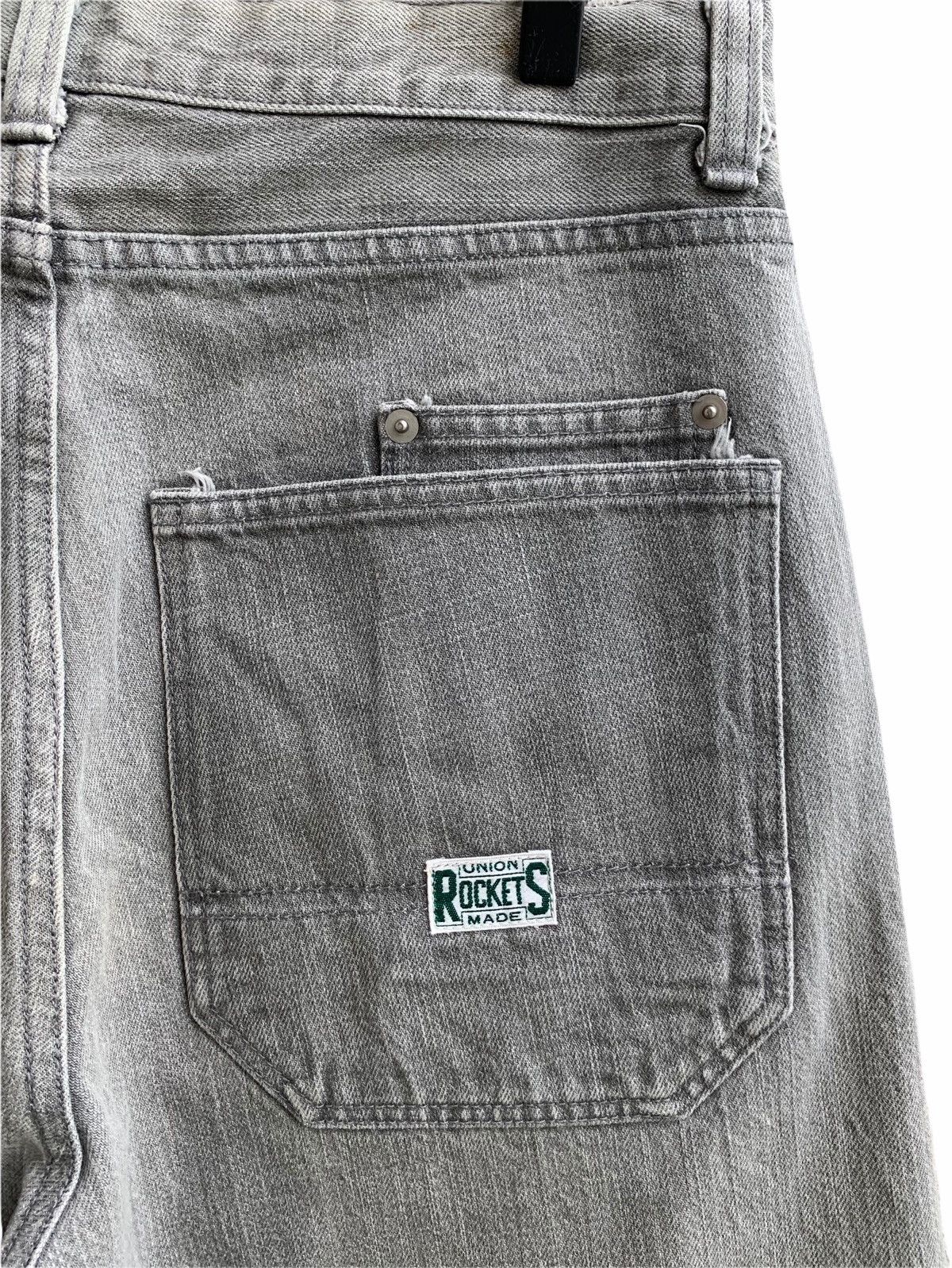 Japanese Brand Vintage Union Made Roket S Denim Size US 31 - 9 Thumbnail