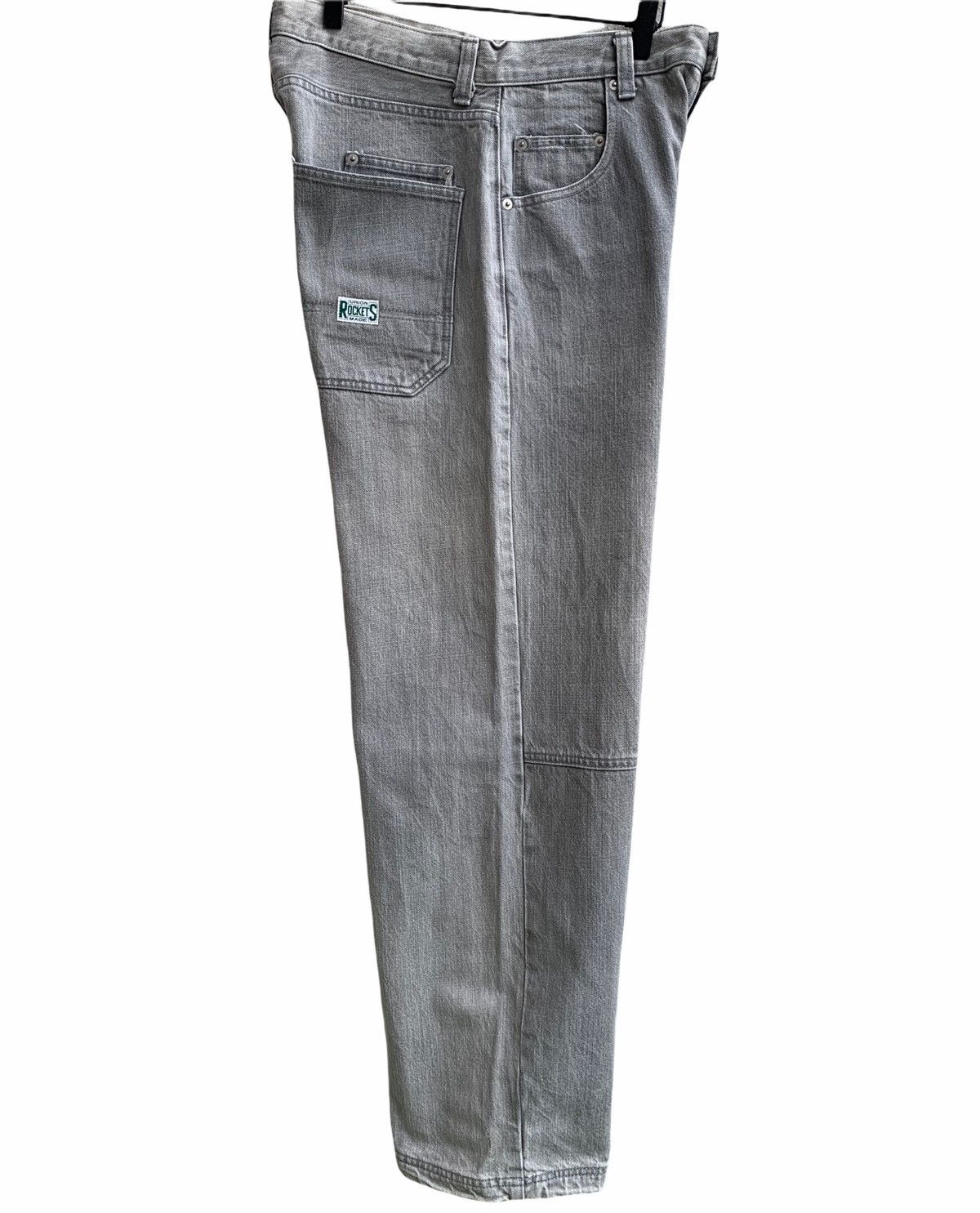 Japanese Brand Vintage Union Made Roket S Denim Size US 31 - 3 Thumbnail