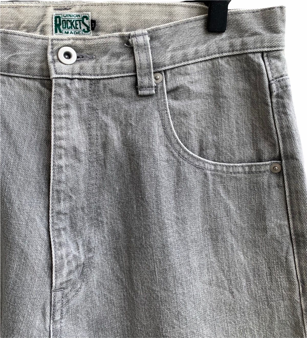 Japanese Brand Vintage Union Made Roket S Denim Size US 31 - 7 Thumbnail
