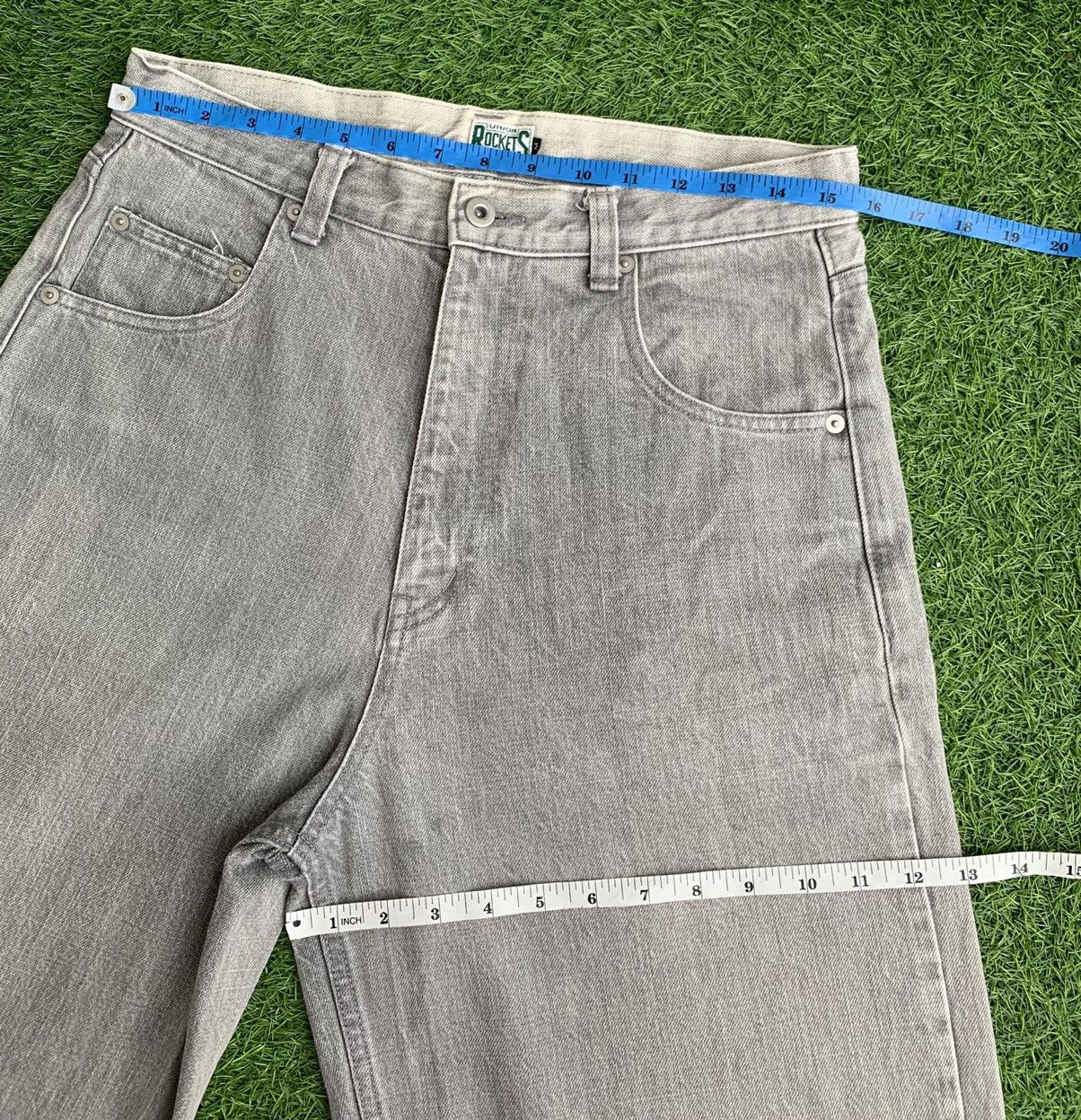 Japanese Brand Vintage Union Made Roket S Denim Size US 31 - 12 Thumbnail