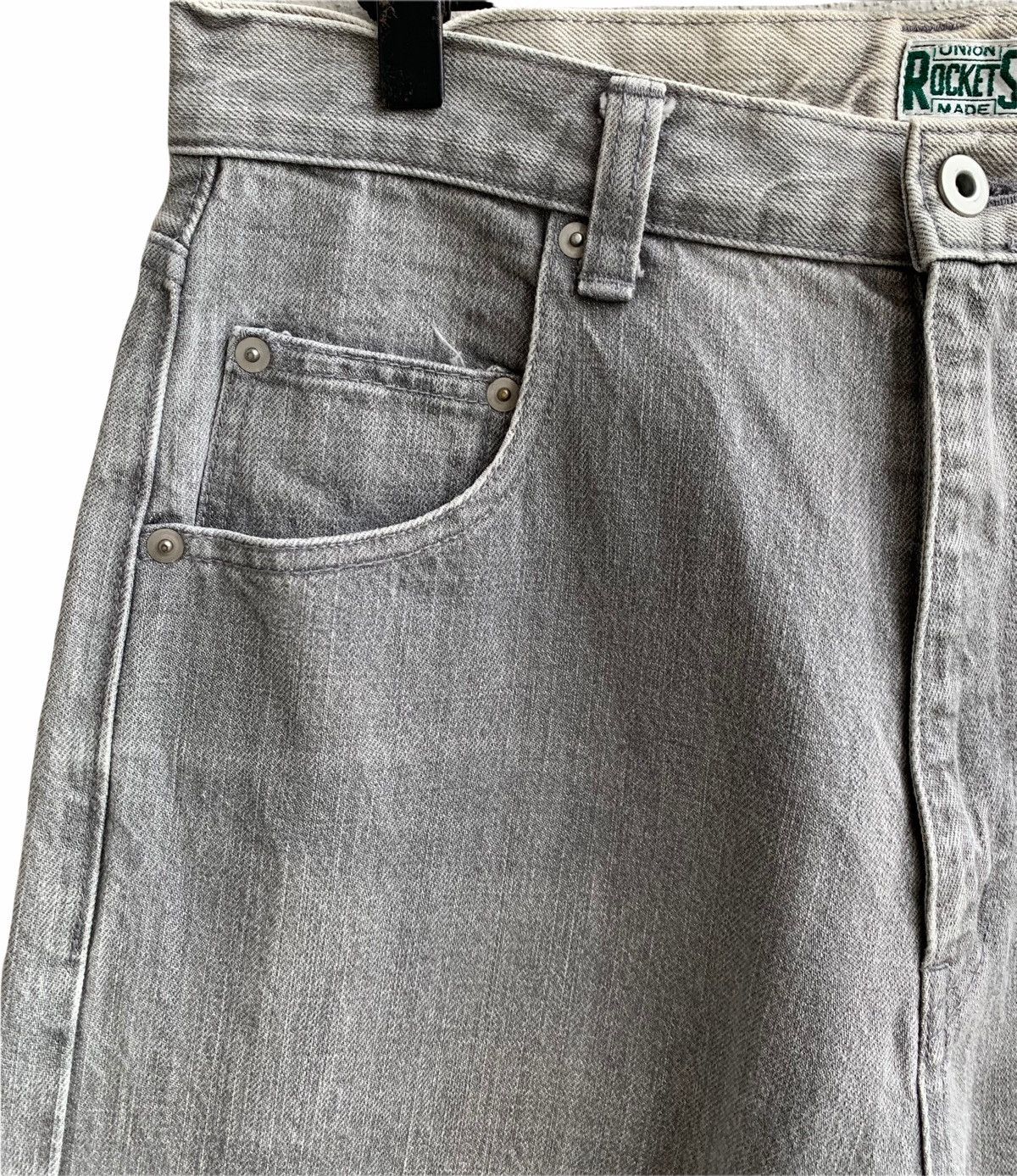 Japanese Brand Vintage Union Made Roket S Denim Size US 31 - 8 Thumbnail
