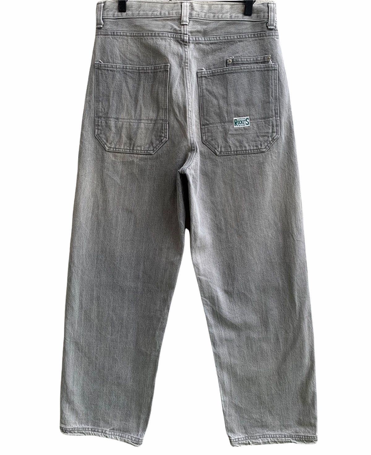 Japanese Brand Vintage Union Made Roket S Denim Size US 31 - 2 Thumbnail