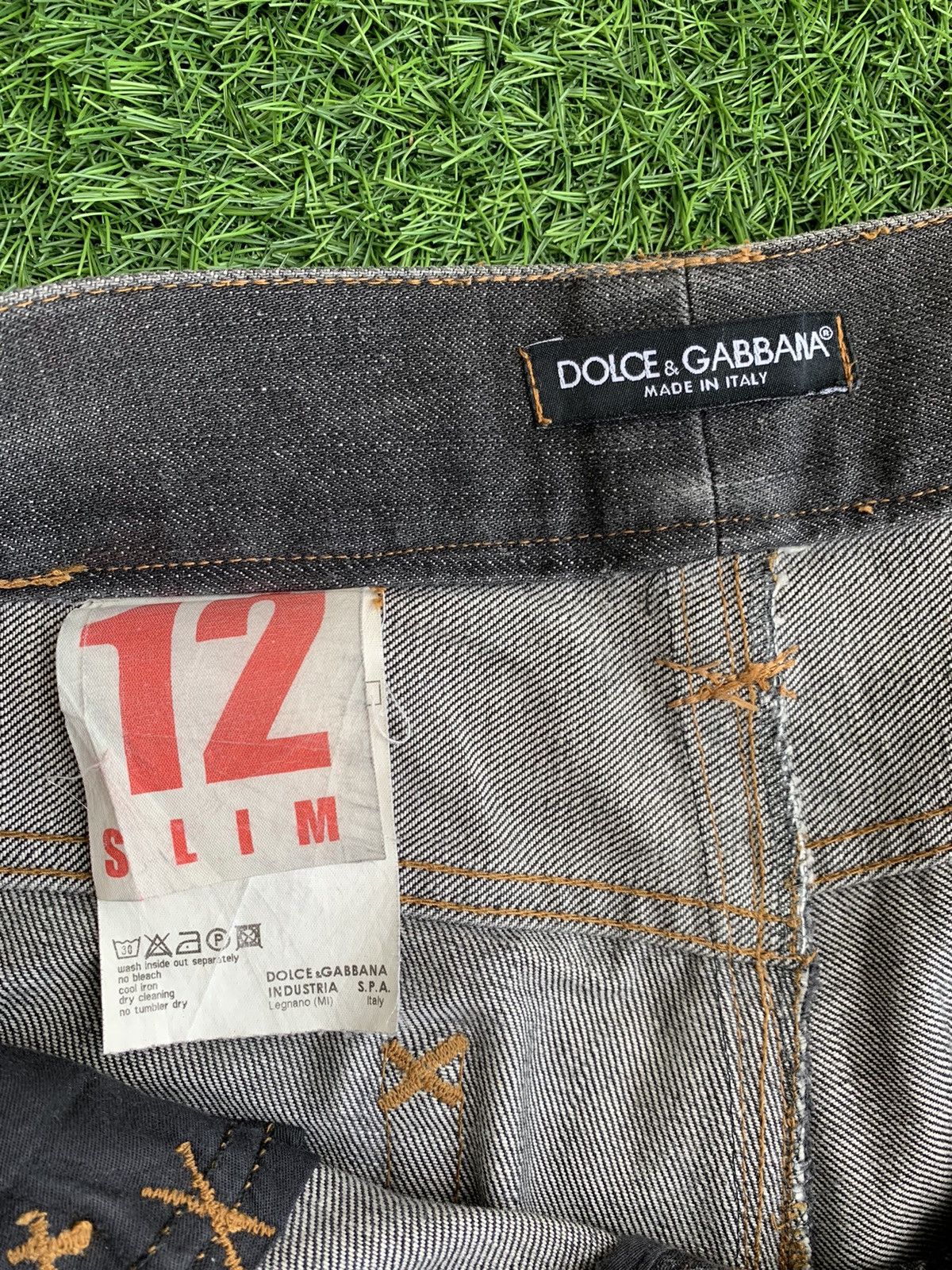 Dolce & Gabbana Dolce&Gabbana 12 Slim Jeans Size US 31 - 15 Thumbnail