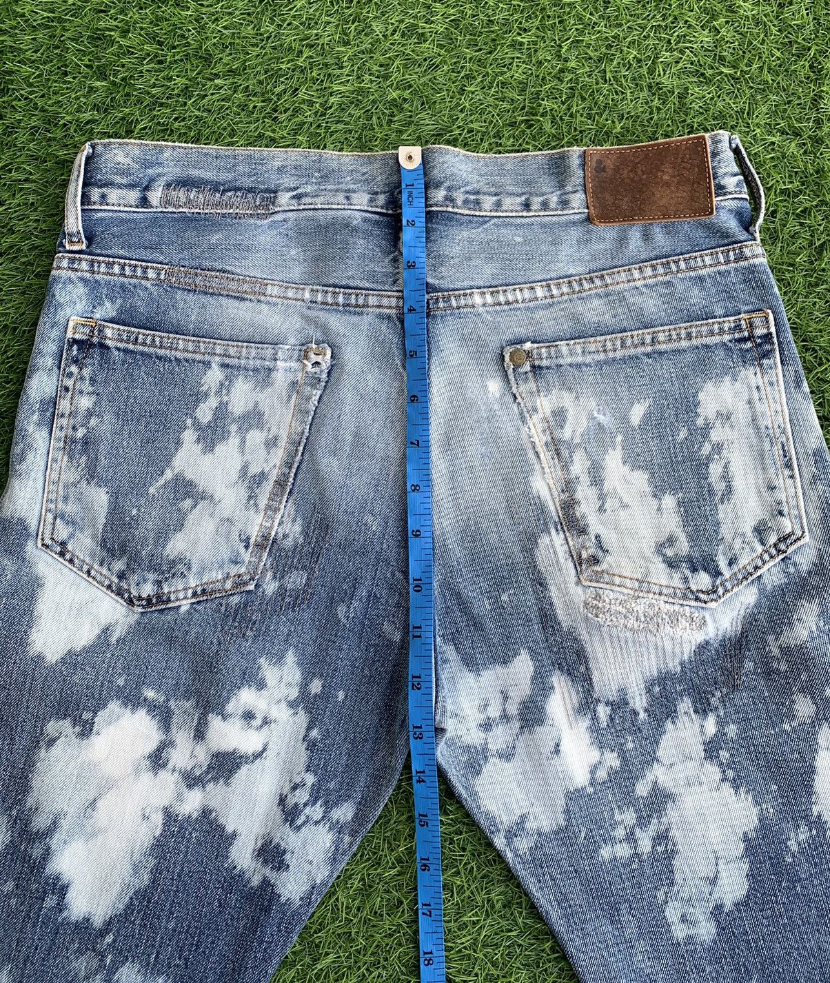 Denime Rare H&N Distressed Bleach Jeans Size US 29 - 10 Thumbnail