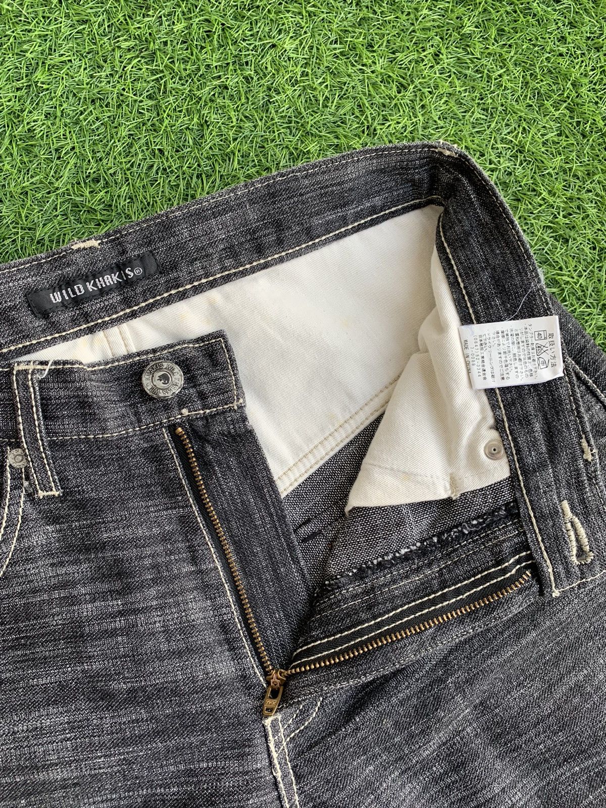 Edition Japan × Japanese Brand Vintage Japanes Brand Wild Khakis Denim Pants Size US 30 / EU 46 - 9 Thumbnail