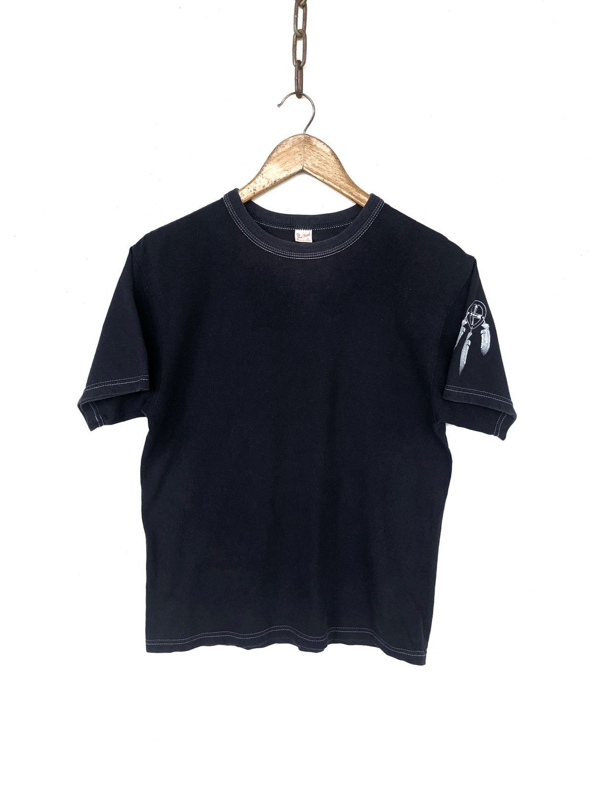 Goro's GRAIL🔥The Flat Head 🇯🇵 Goro's Feather Logos Shirt Size US S / EU 44-46 / 1 - 3 Thumbnail