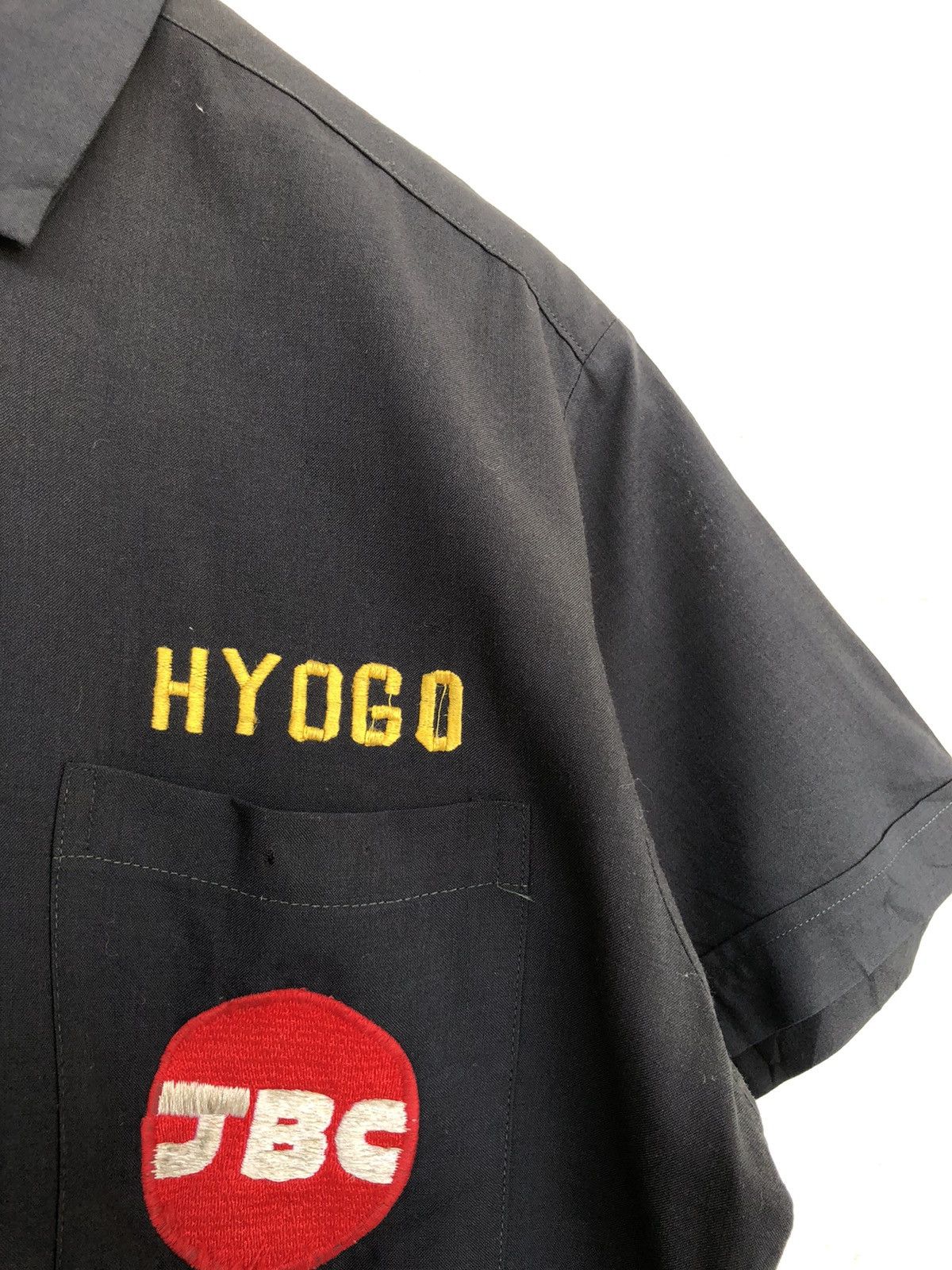 Sears 80s Sunbros Yokohama 🇯🇵 Rayon Blend Bowling Shirt Size US M / EU 48-50 / 2 - 7 Thumbnail