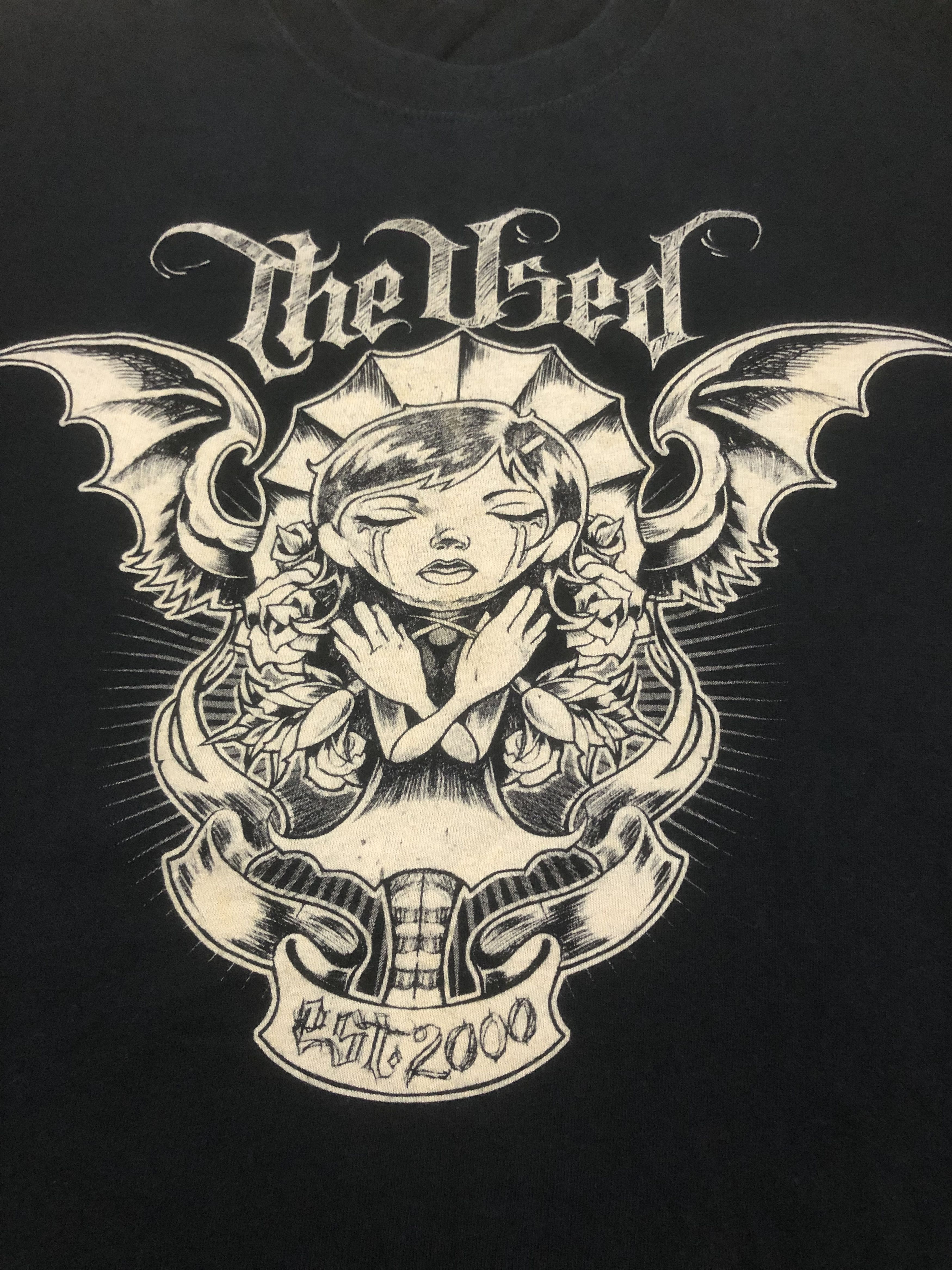 Band Tees × Vintage Vintage American Rock Band The Used T-shirts Size US M / EU 48-50 / 2 - 2 Thumbnail