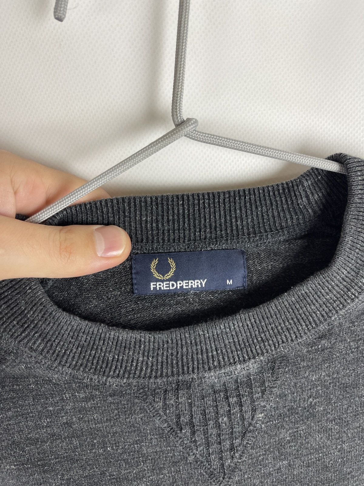 Fred Perry Fred Perry dark grey basic classic sweatshirt sweater Size US M / EU 48-50 / 2 - 7 Thumbnail