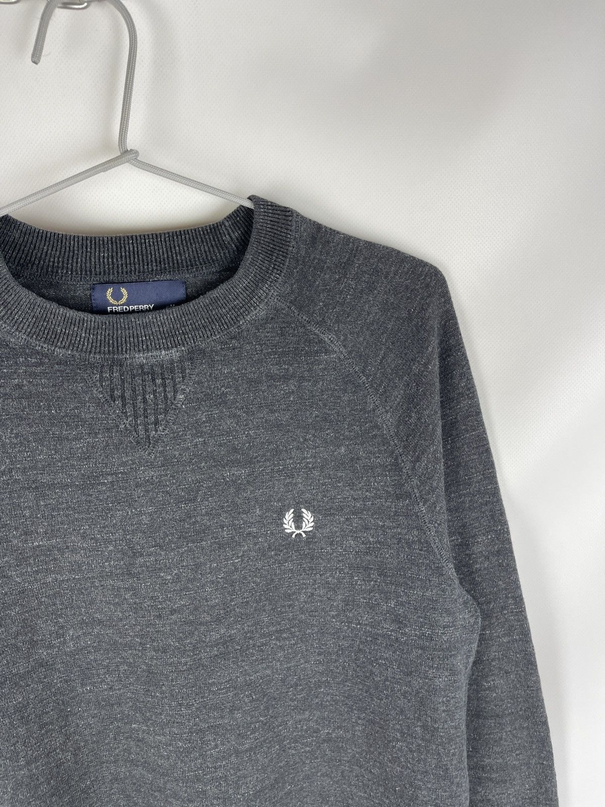 Fred Perry Fred Perry dark grey basic classic sweatshirt sweater Size US M / EU 48-50 / 2 - 6 Thumbnail