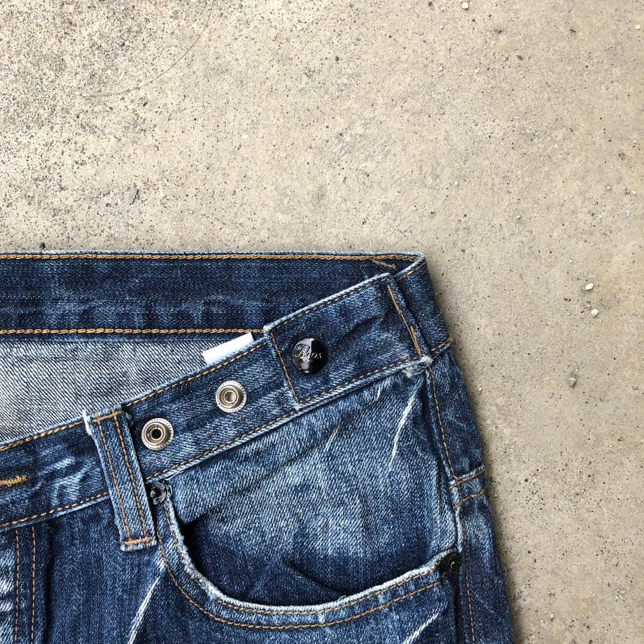If Six Was Nine × Le Grande Bleu (L.G.B.) × Prps Prps Japan Distressed Denim Washed Size US 32 / EU 48 - 4 Thumbnail