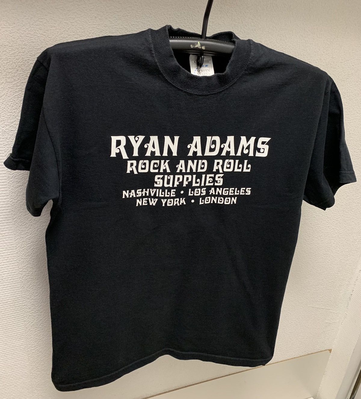 Band Tees Ryan Adams screen stars vintage t-shirt L rock and roll band Size US L / EU 52-54 / 3 - 1 Thumbnail