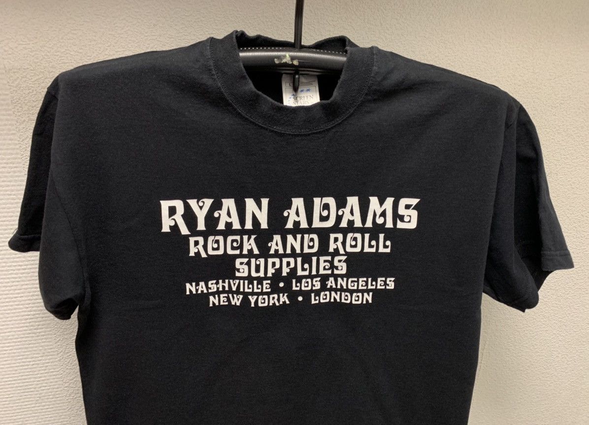 Band Tees Ryan Adams screen stars vintage t-shirt L rock and roll band Size US L / EU 52-54 / 3 - 2 Thumbnail