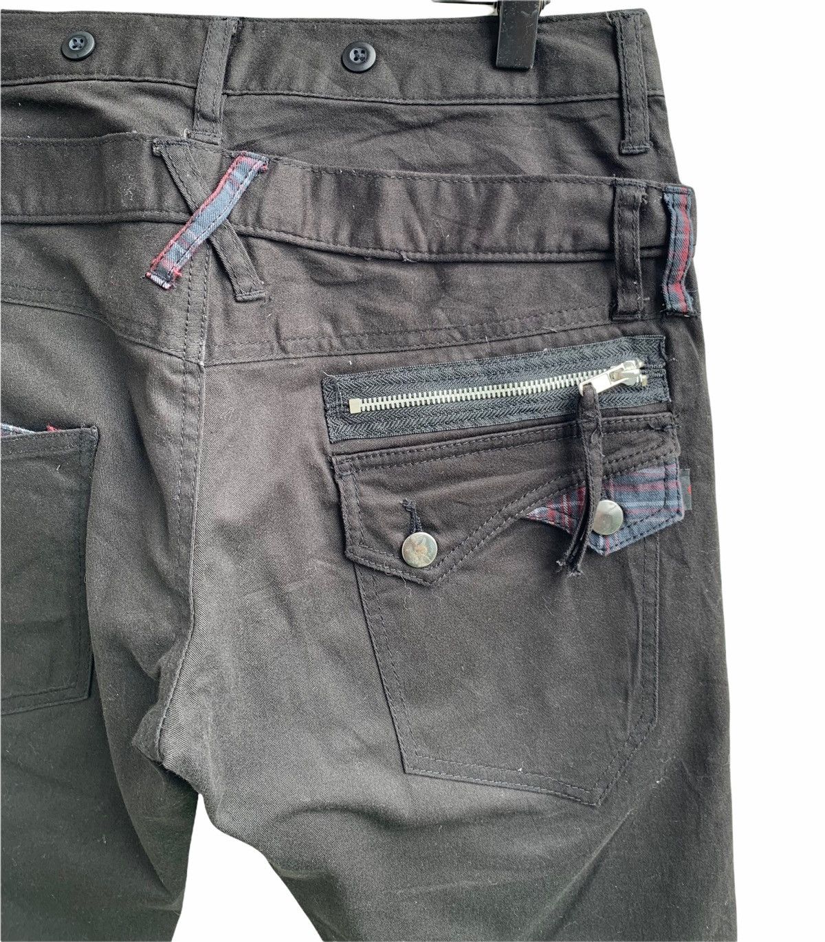 Japanese Brand Wild Khakis Japanese Brand Multiple Zipper Pants Size US 30 / EU 46 - 7 Thumbnail