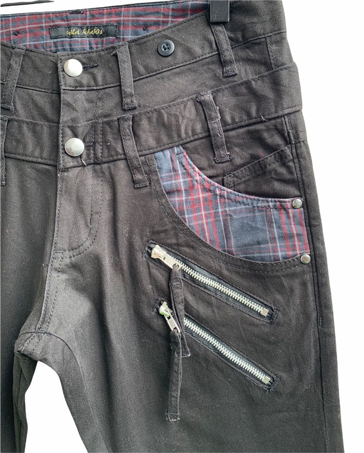 Japanese Brand Wild Khakis Japanese Brand Multiple Zipper Pants Size US 30 / EU 46 - 5 Thumbnail