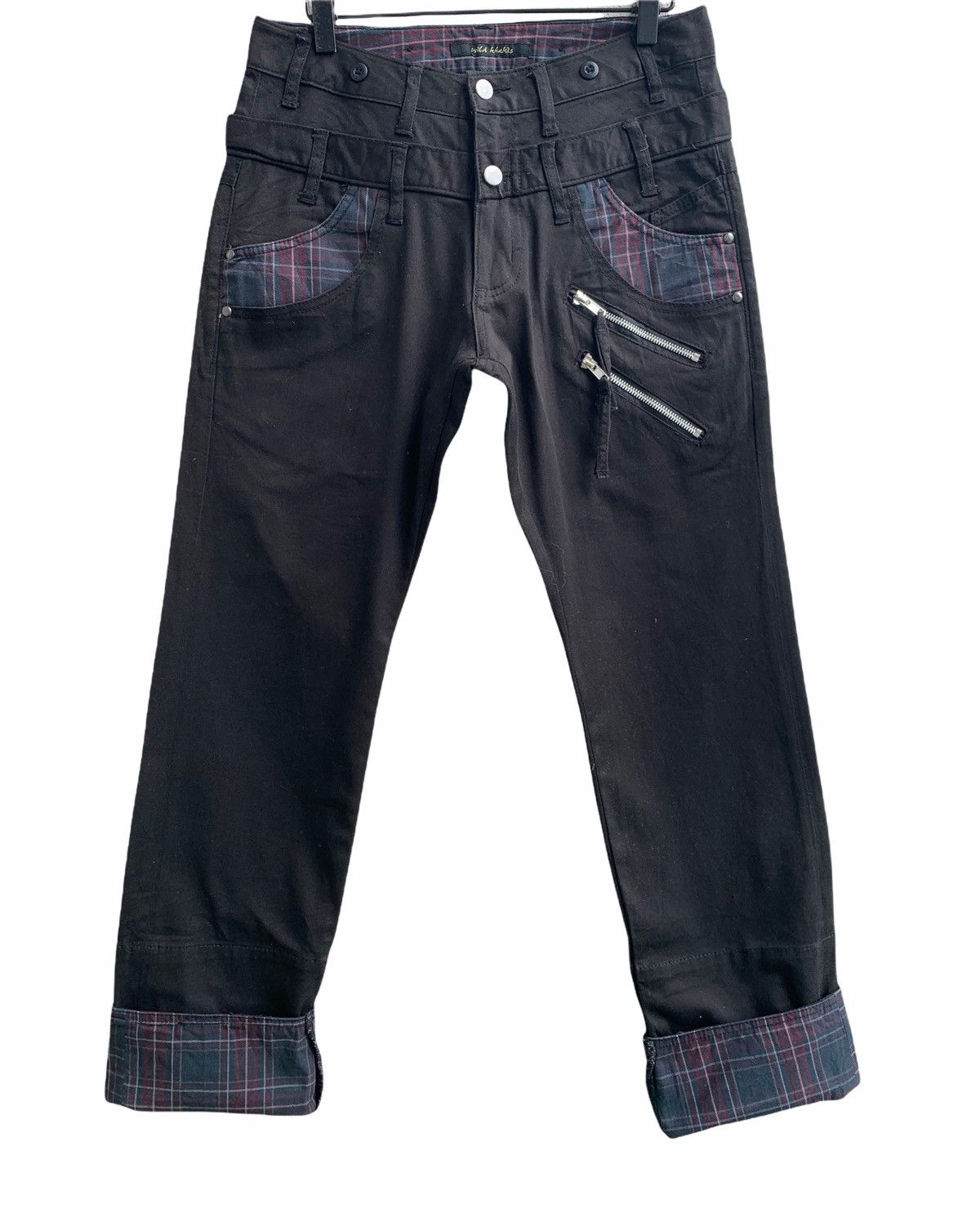 Japanese Brand Wild Khakis Japanese Brand Multiple Zipper Pants Size US 30 / EU 46 - 1 Thumbnail