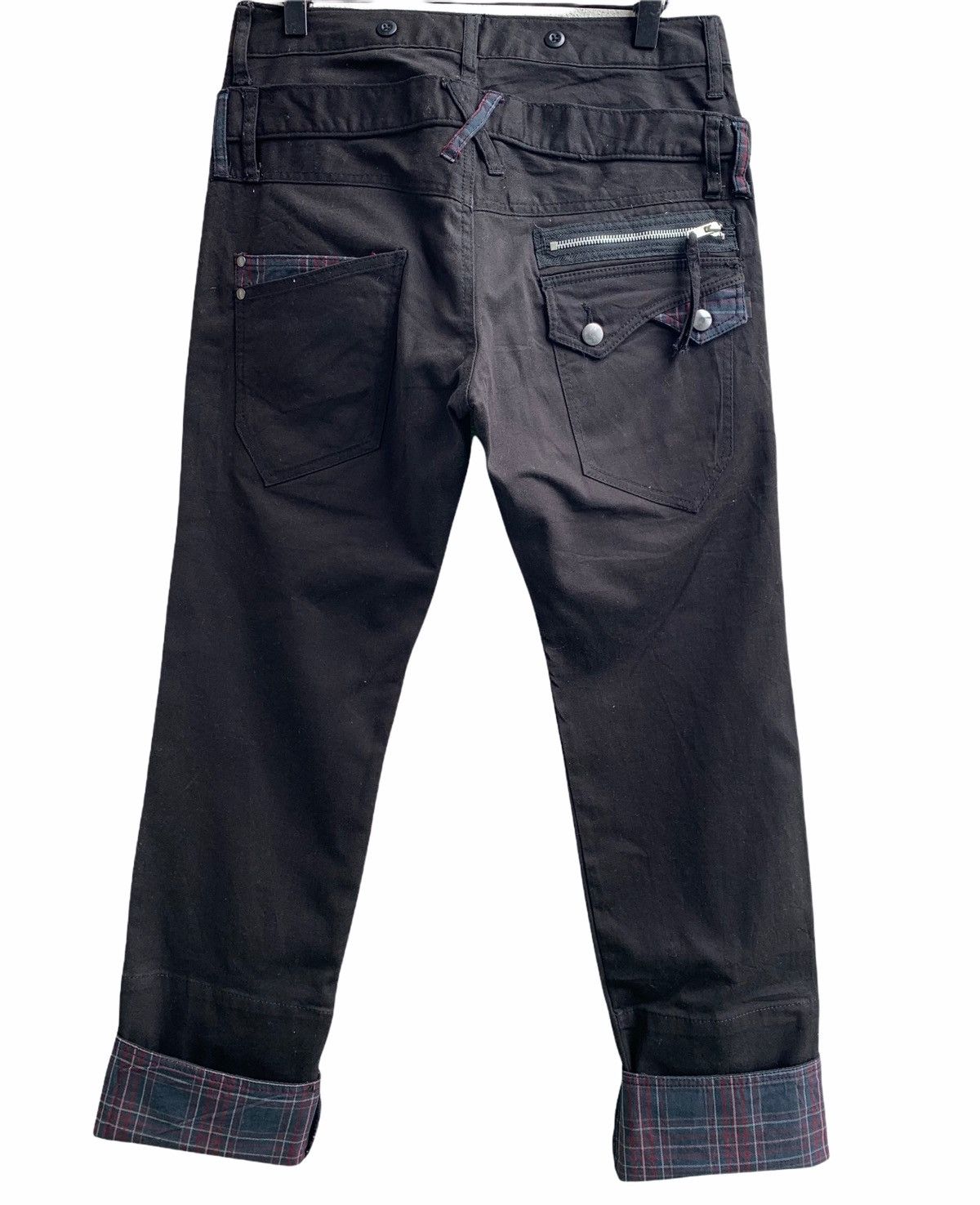 Japanese Brand Wild Khakis Japanese Brand Multiple Zipper Pants Size US 30 / EU 46 - 2 Thumbnail