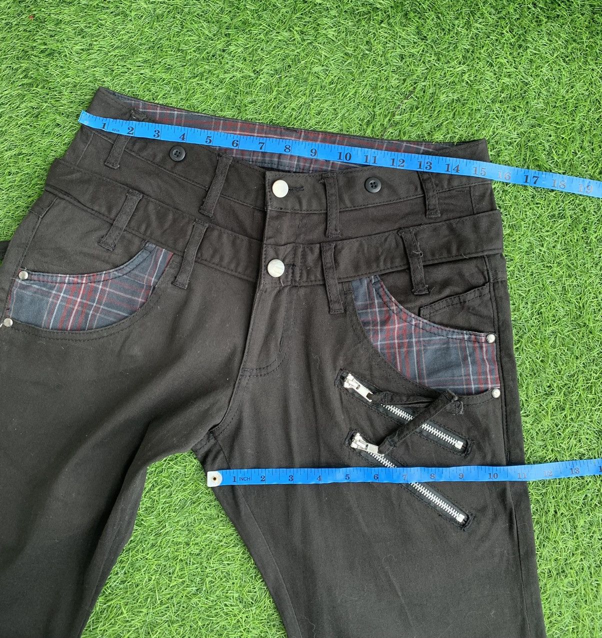 Japanese Brand Wild Khakis Japanese Brand Multiple Zipper Pants Size US 30 / EU 46 - 8 Thumbnail