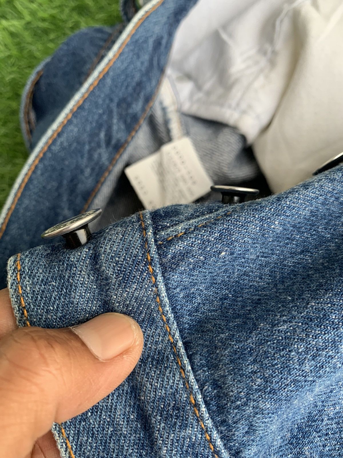 Levi's × Levi's Vintage Clothing × Vintage Vintage 90s Levi’s 501xx Button Fly Denim Jeans Size US 34 / EU 50 - 13 Thumbnail