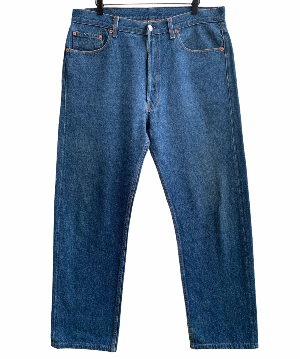 Levi's × Levi's Vintage Clothing × Vintage Vintage 90s Levi’s 501xx Button Fly Denim Jeans Size US 34 / EU 50 - 1 Thumbnail