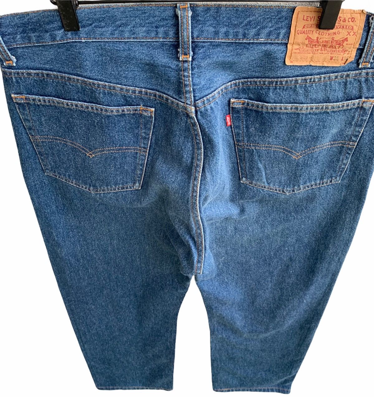 Levi's × Levi's Vintage Clothing × Vintage Vintage 90s Levi’s 501xx Button Fly Denim Jeans Size US 34 / EU 50 - 3 Thumbnail
