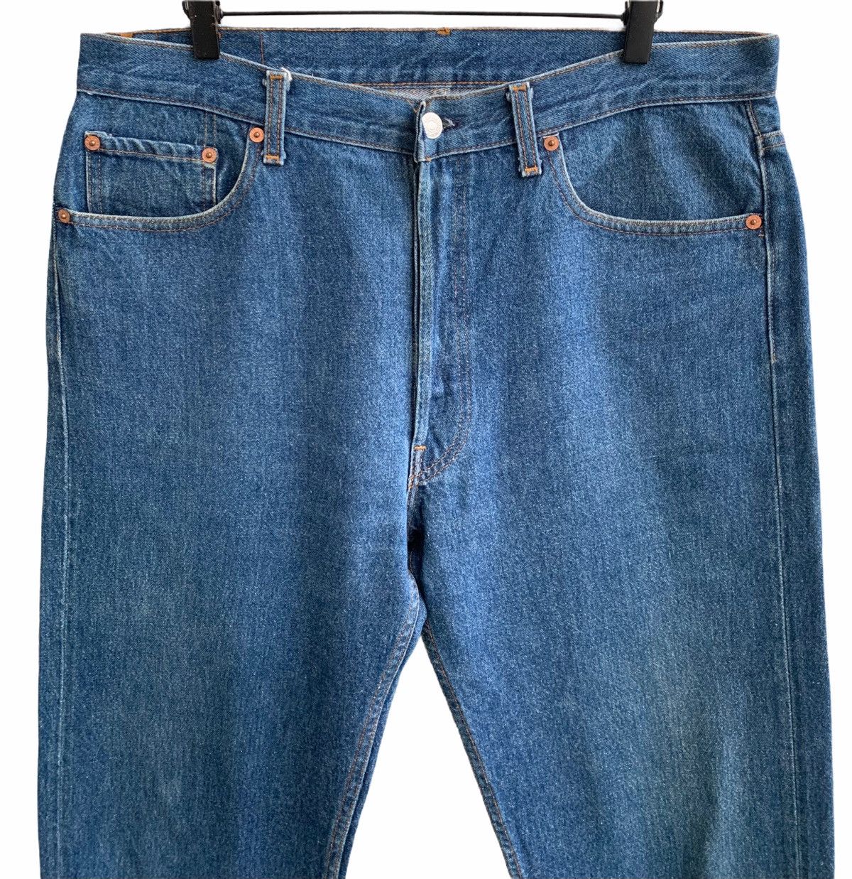 Levi's × Levi's Vintage Clothing × Vintage Vintage 90s Levi’s 501xx Button Fly Denim Jeans Size US 34 / EU 50 - 10 Thumbnail