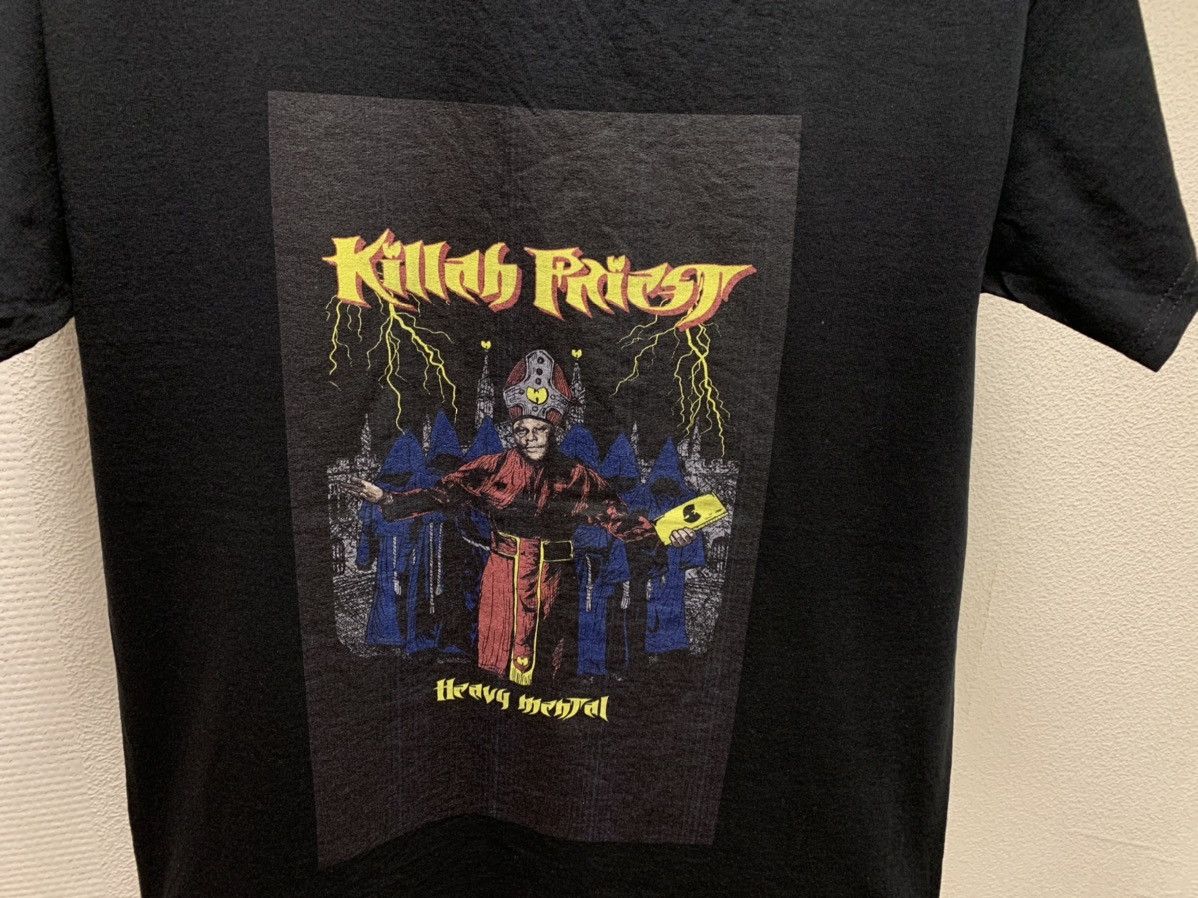 Wu-Tang Clan Wutang Killah priest heavy metal black t-shirt L wu