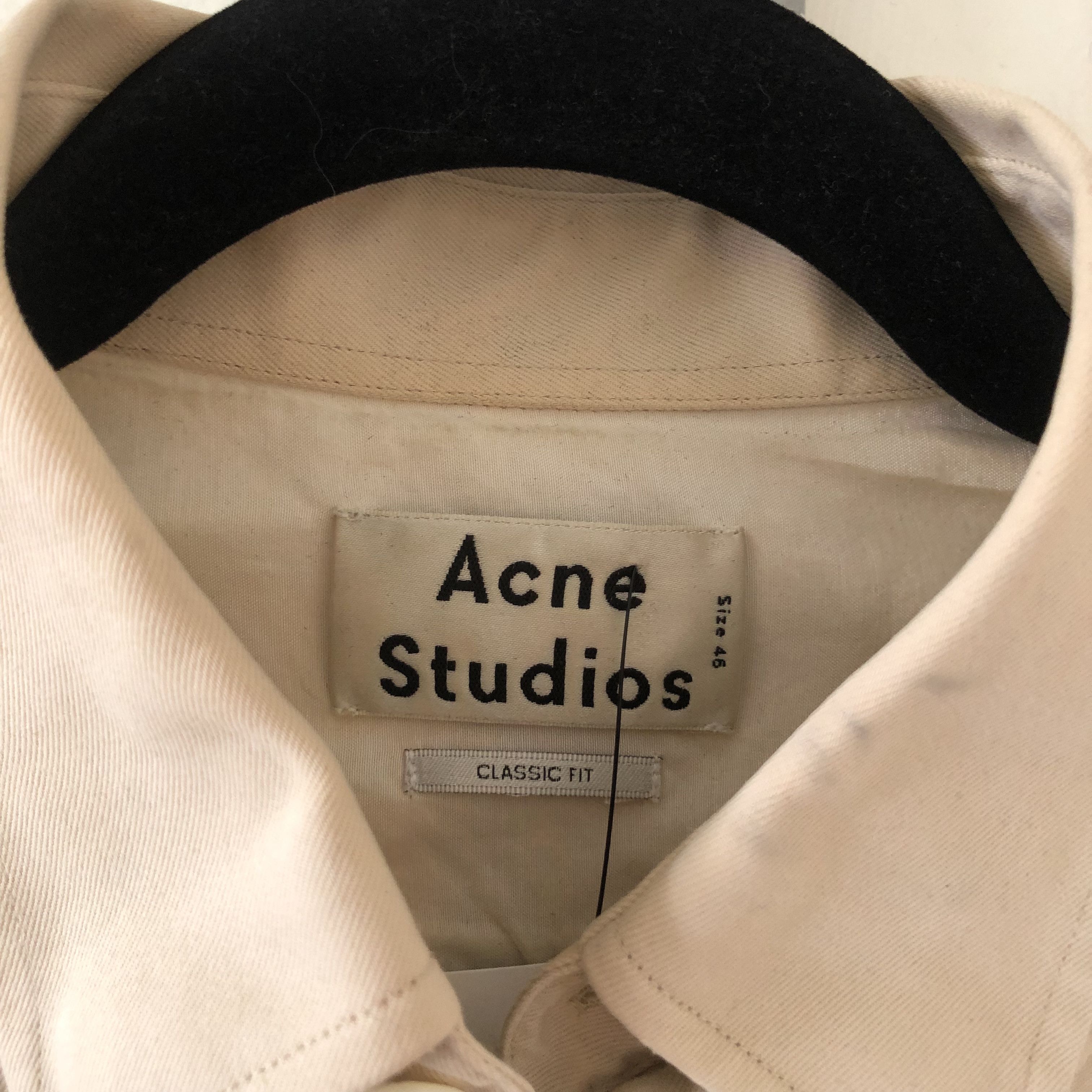 Acne Studios Acne Studios Short Sleeve Button Up Size US S / EU 44-46 / 1 - 2 Thumbnail