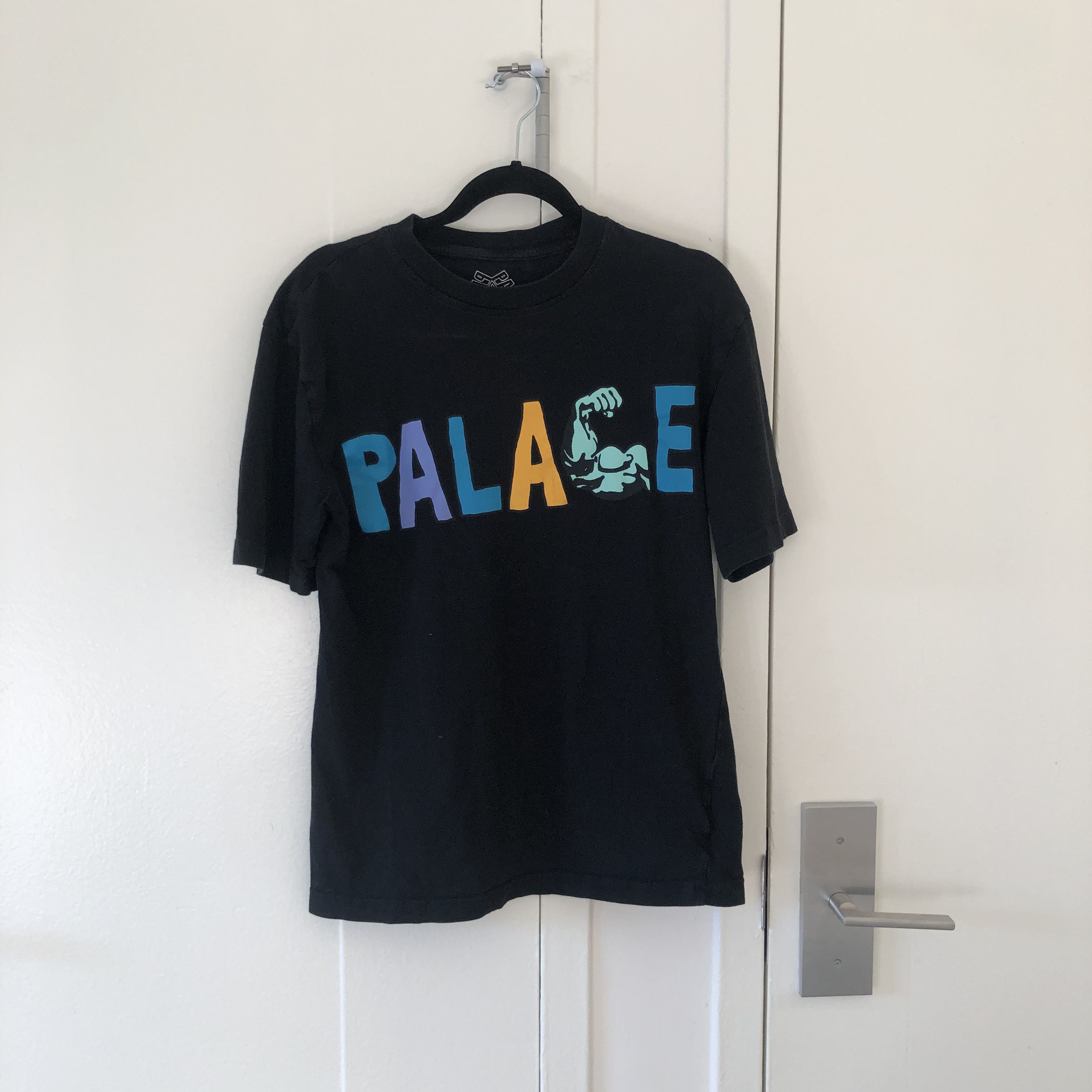 image of Palace Muscle Tee in Black, Men's (Size Small)