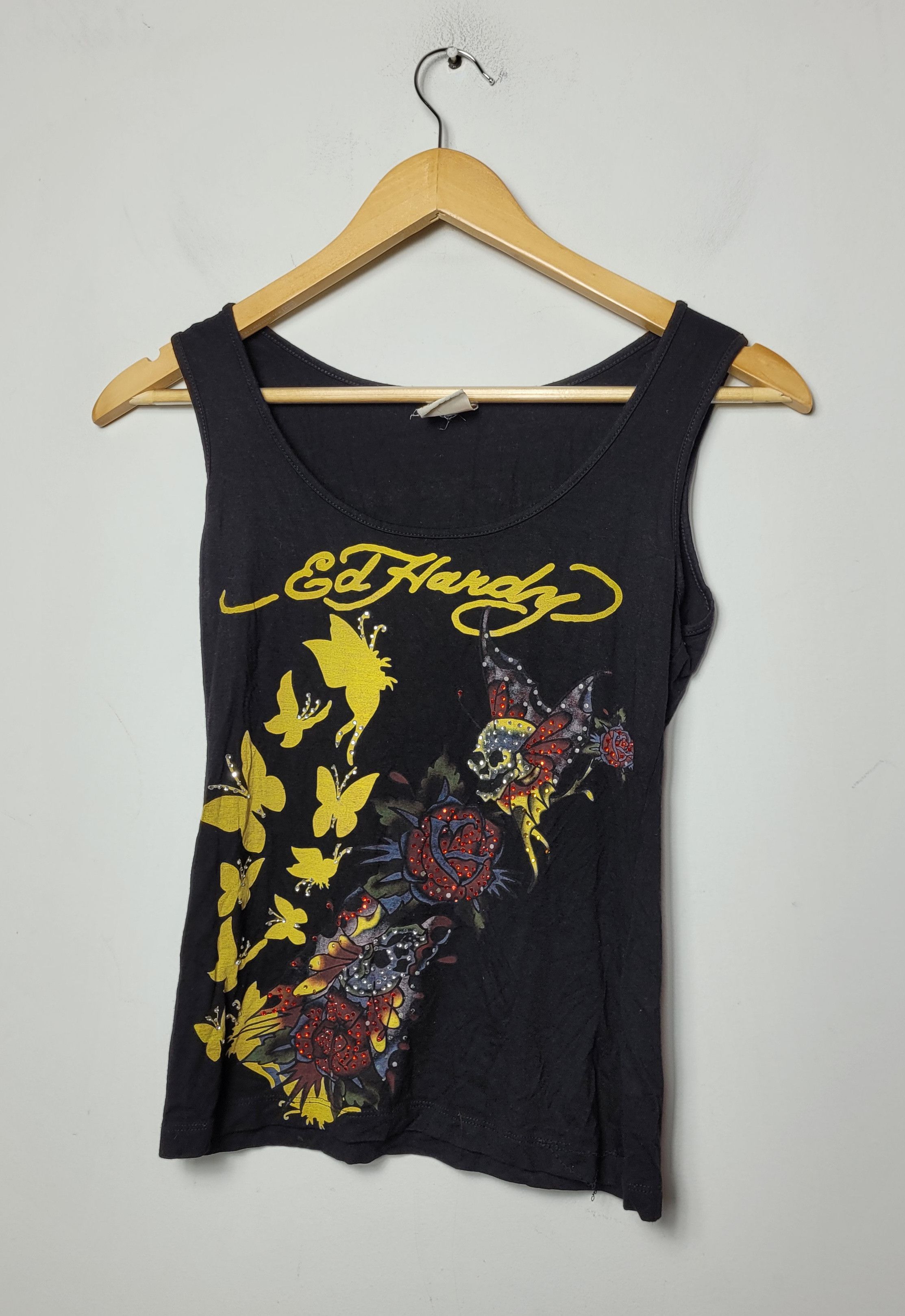 Christian Audigier Ed Hardy vintage y2k tank top Size S / US 4 / IT 40 - 1 Thumbnail