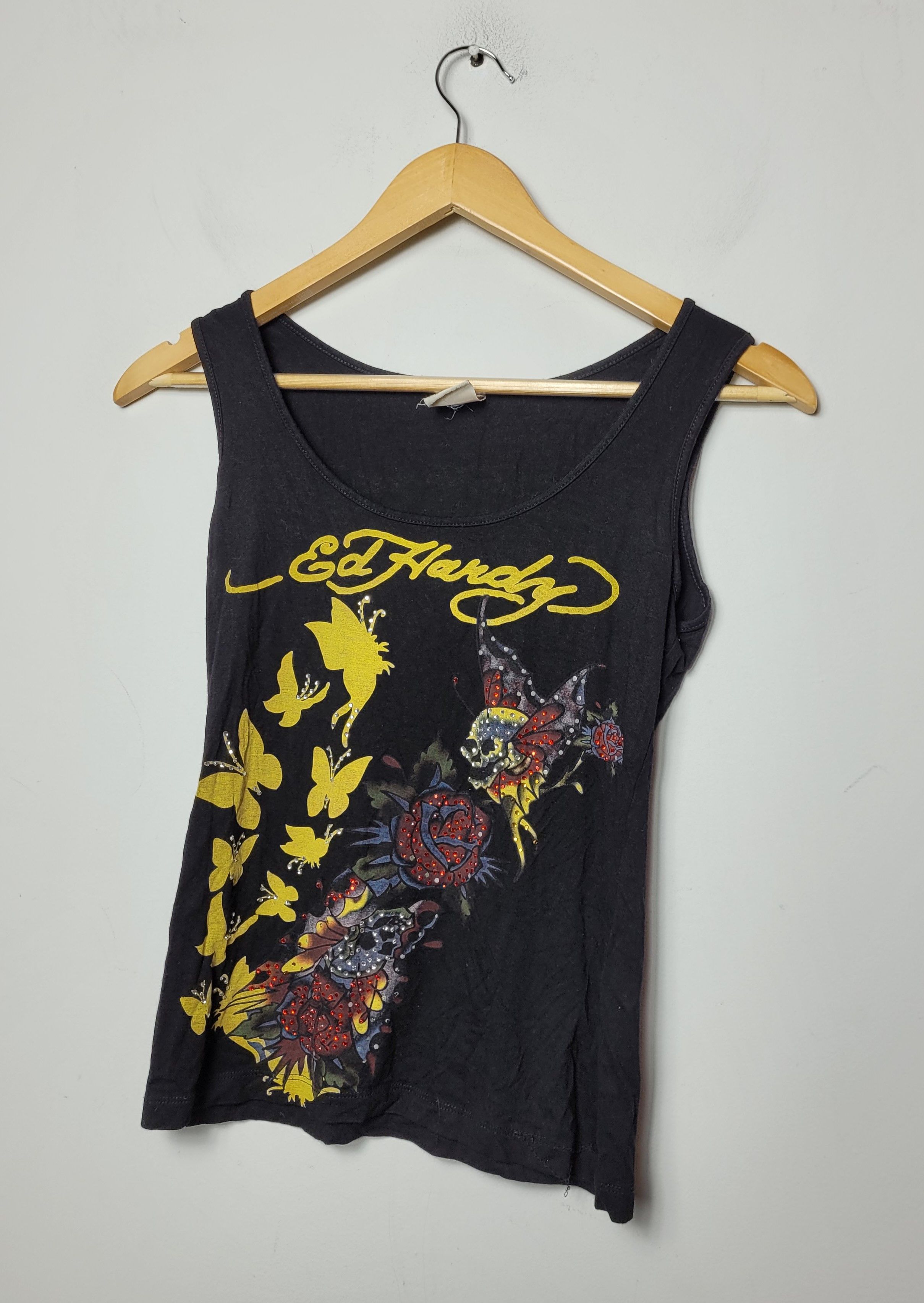 Christian Audigier Ed Hardy vintage y2k tank top Size S / US 4 / IT 40 - 3 Thumbnail