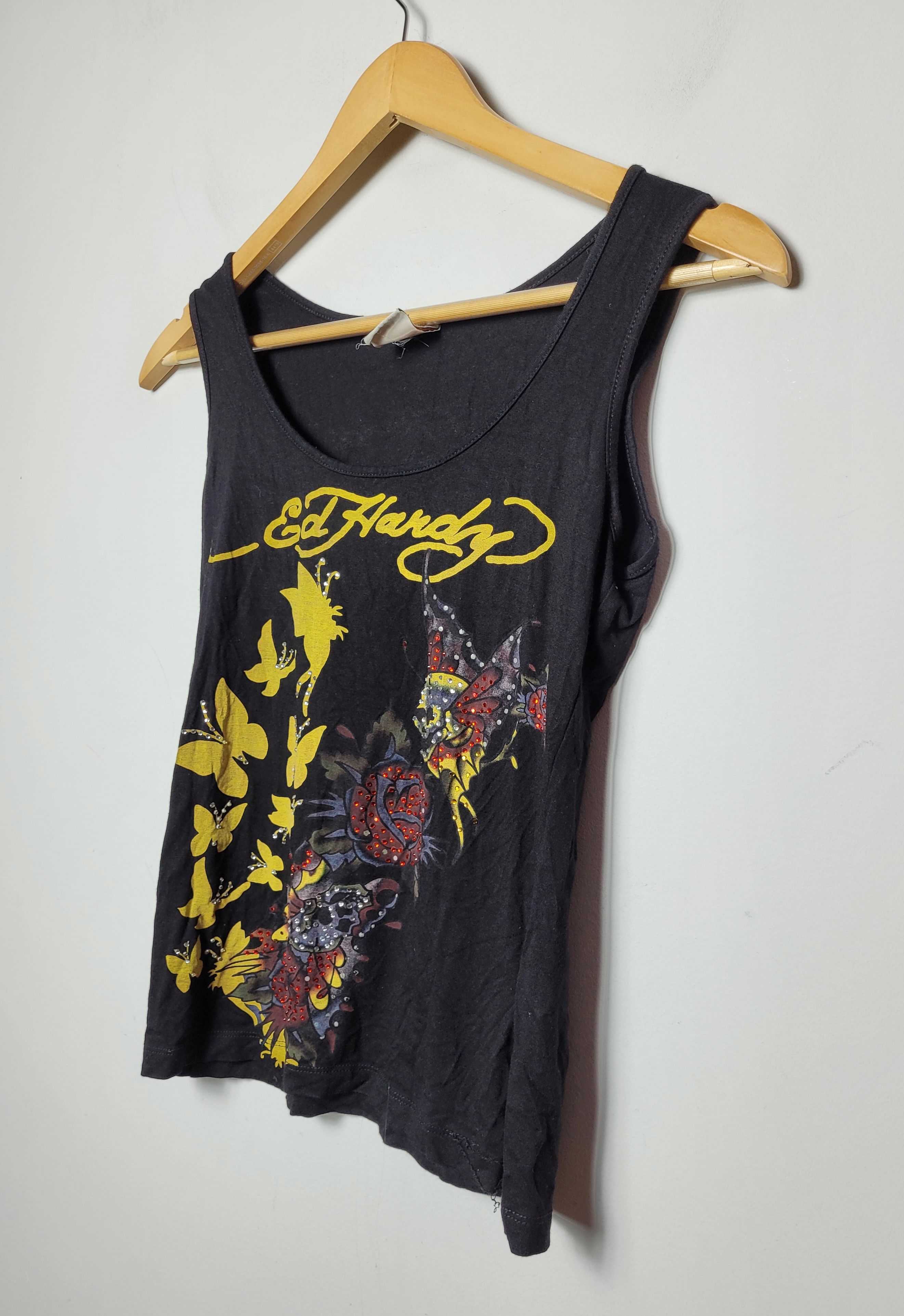 Christian Audigier Ed Hardy vintage y2k tank top Size S / US 4 / IT 40 - 2 Thumbnail