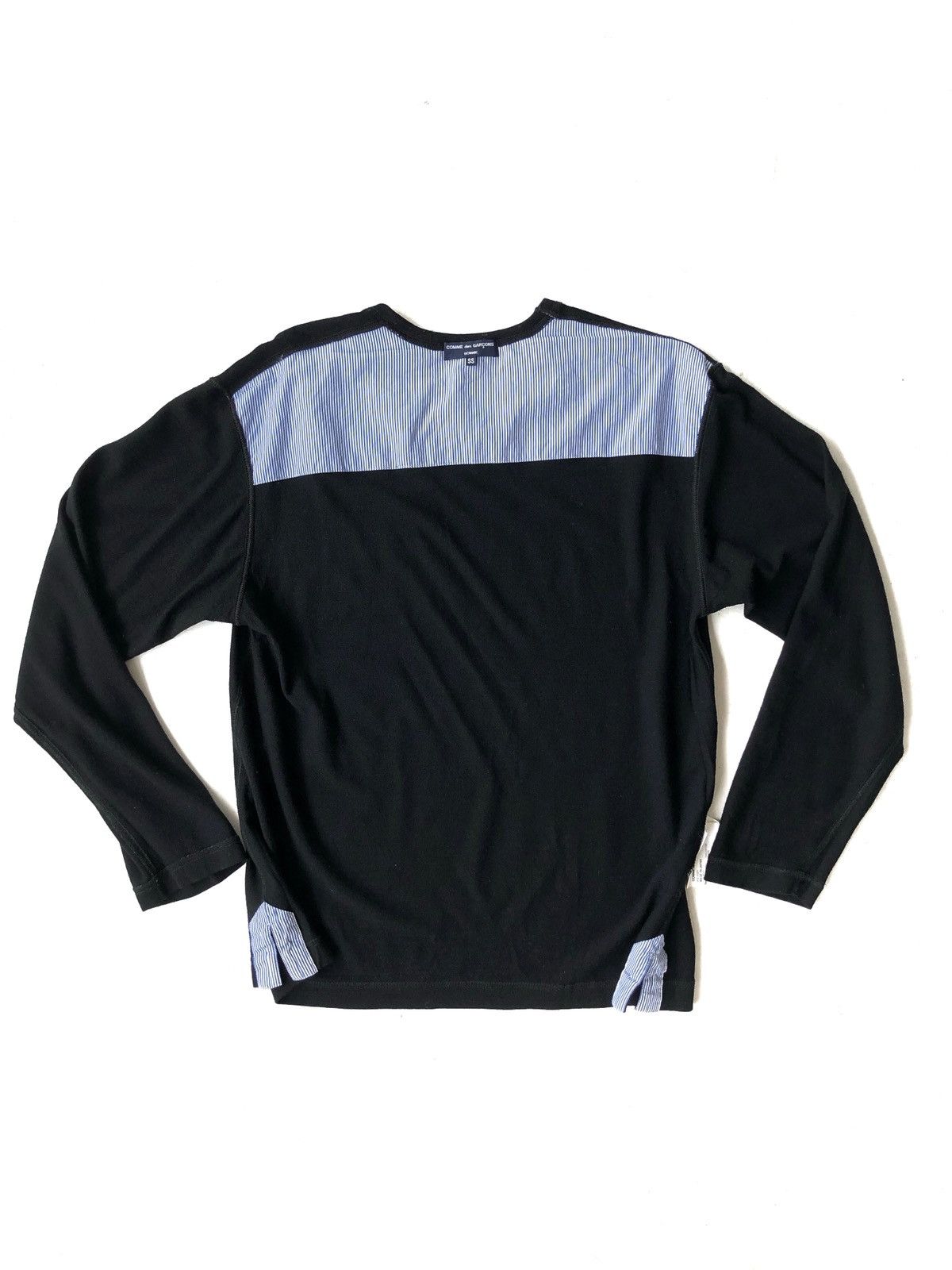 Comme des Garçons Homme FW08 Black Wool LS Shirt