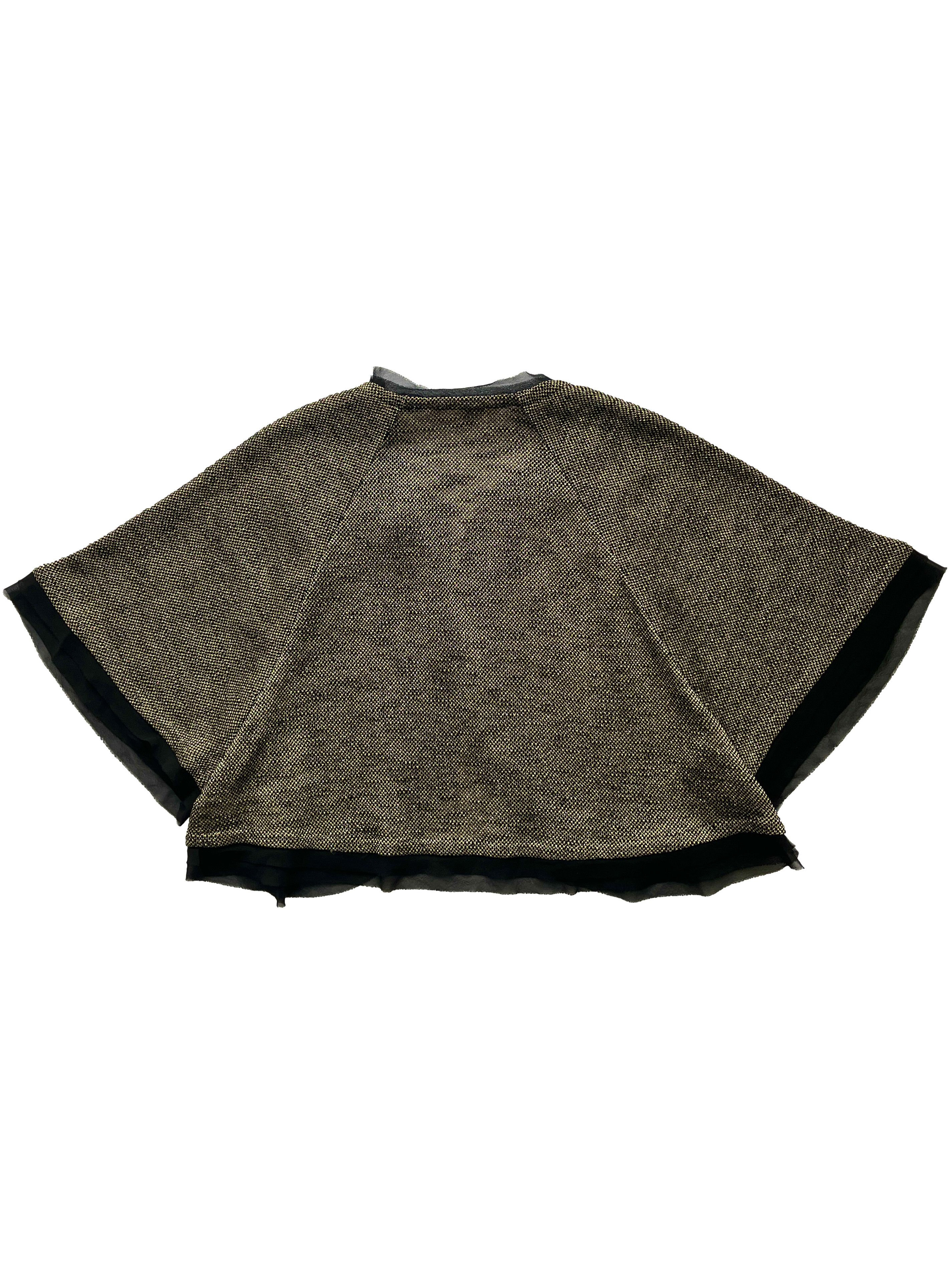 Tsumori Chisato ⚡️QUICK SALE⚡️Tsumori Chisato Gold/Black Bolero Jacket Size M / US 6-8 / IT 42-44 - 2 Thumbnail