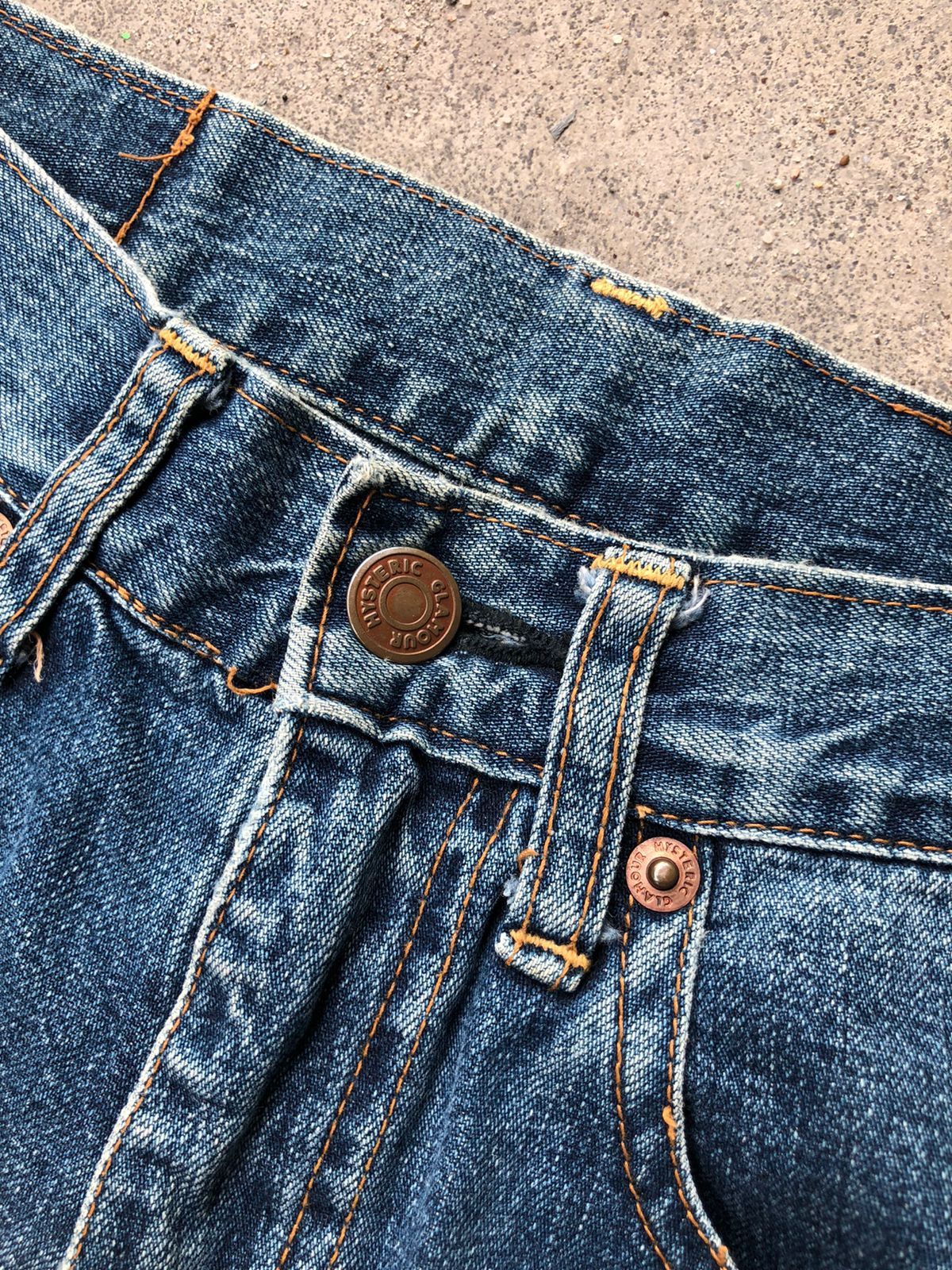 Hysteric Glamour Hysteric glamour Stitched Denim Flare Size US 28 / EU 44 - 6 Thumbnail