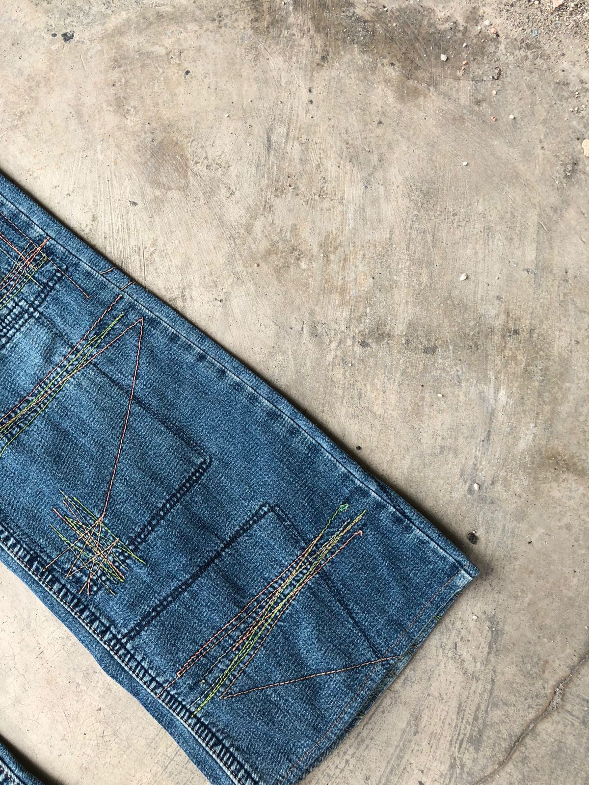 Hysteric Glamour Hysteric glamour Stitched Denim Flare Size US 28 / EU 44 - 4 Thumbnail