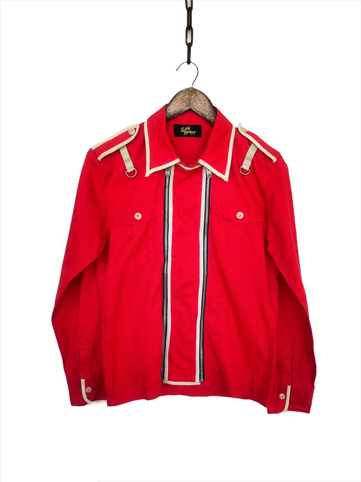 A.F.F.A. RARE🔥Gang Rockers 🇯🇵 Bondage Zipper Anarchy Shirt Size US S / EU 44-46 / 1 - 2 Thumbnail