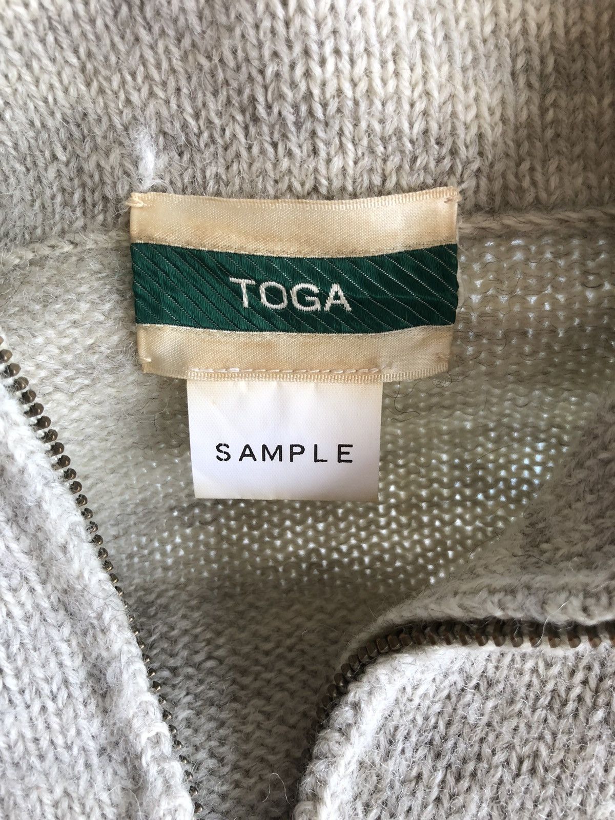 Toga INSANE🔥Toga Archieve SAMPLE 🇯🇵 Unusual High Neck Knitwear Size US S / EU 44-46 / 1 - 7 Thumbnail