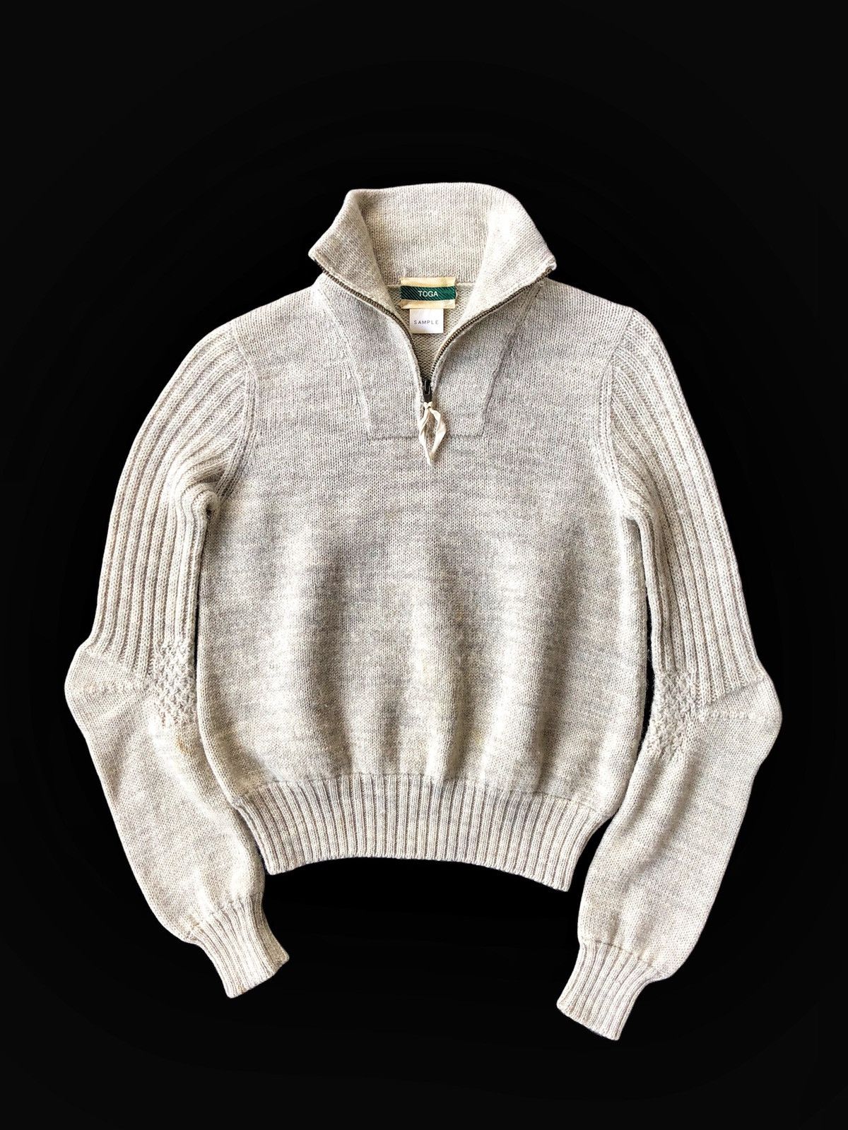 Toga INSANE🔥Toga Archieve SAMPLE 🇯🇵 Unusual High Neck Knitwear Size US S / EU 44-46 / 1 - 1 Thumbnail