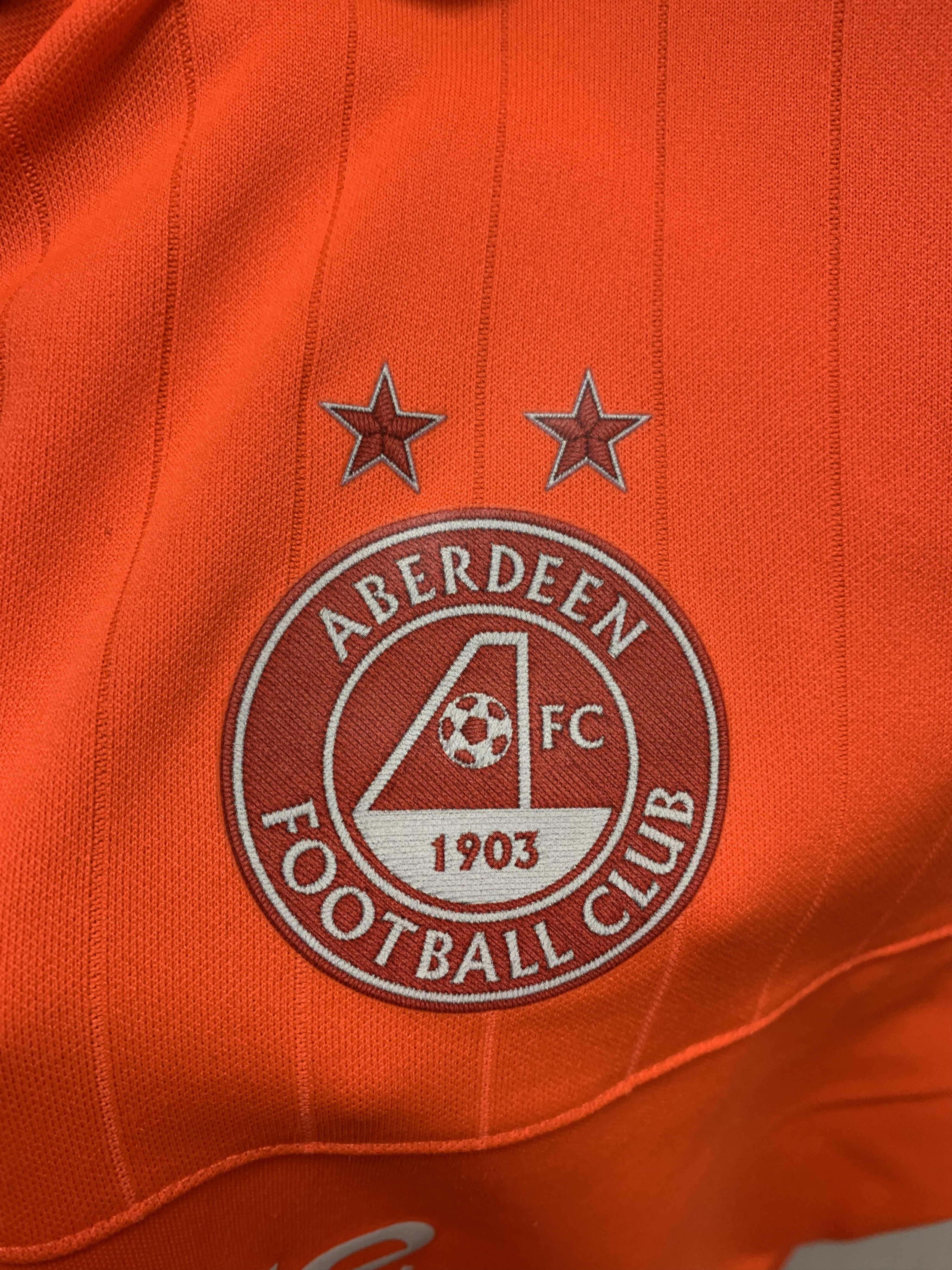 Adidas Aberdeen Adidas soccer jersey M size orange 2015 Size US M / EU 48-50 / 2 - 4 Thumbnail