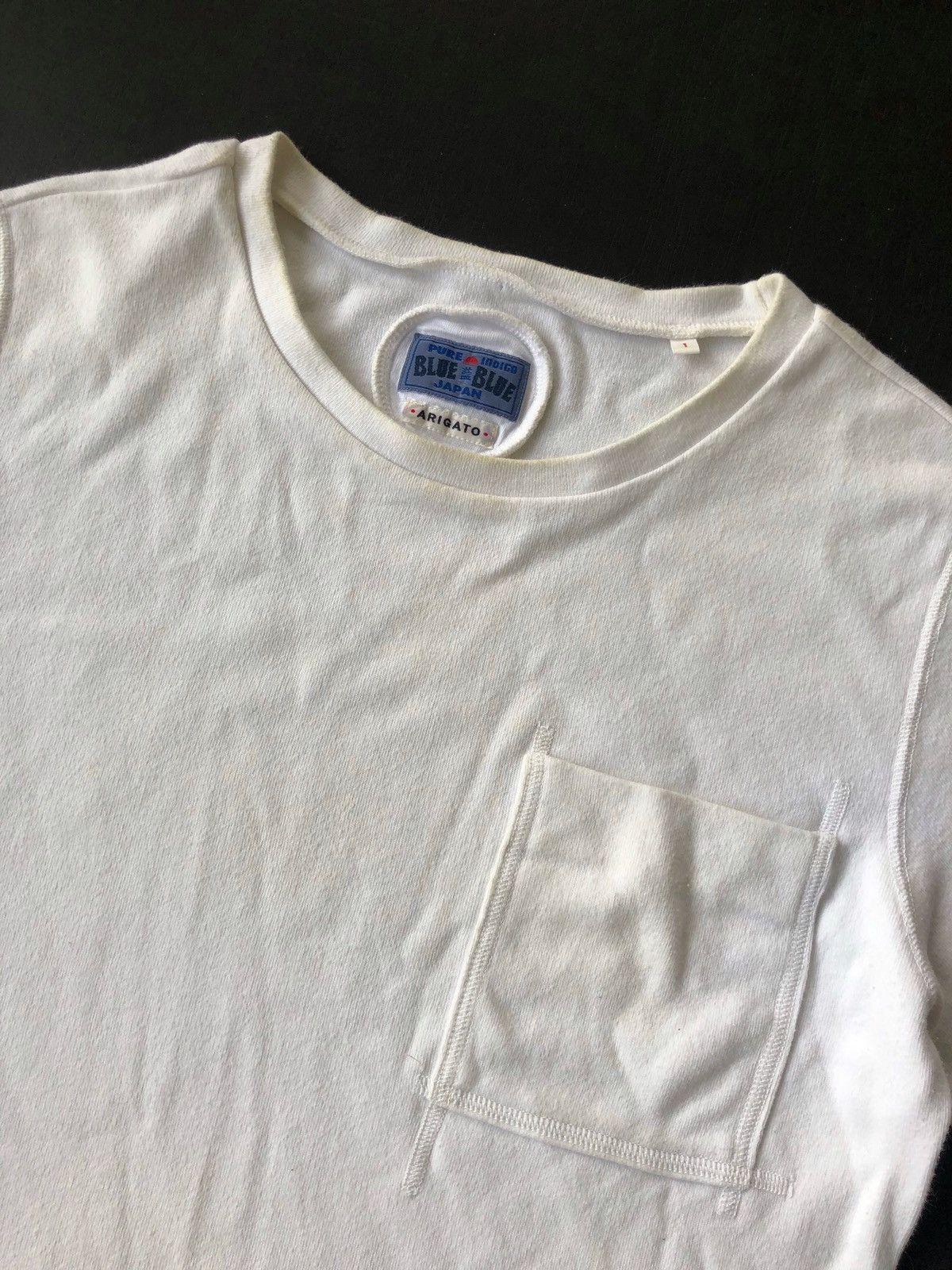 Blue Blue Japan OG Blue Blue 🇯🇵 Arigato Indigo Single Pocket Shirt Size US M / EU 48-50 / 2 - 2 Thumbnail