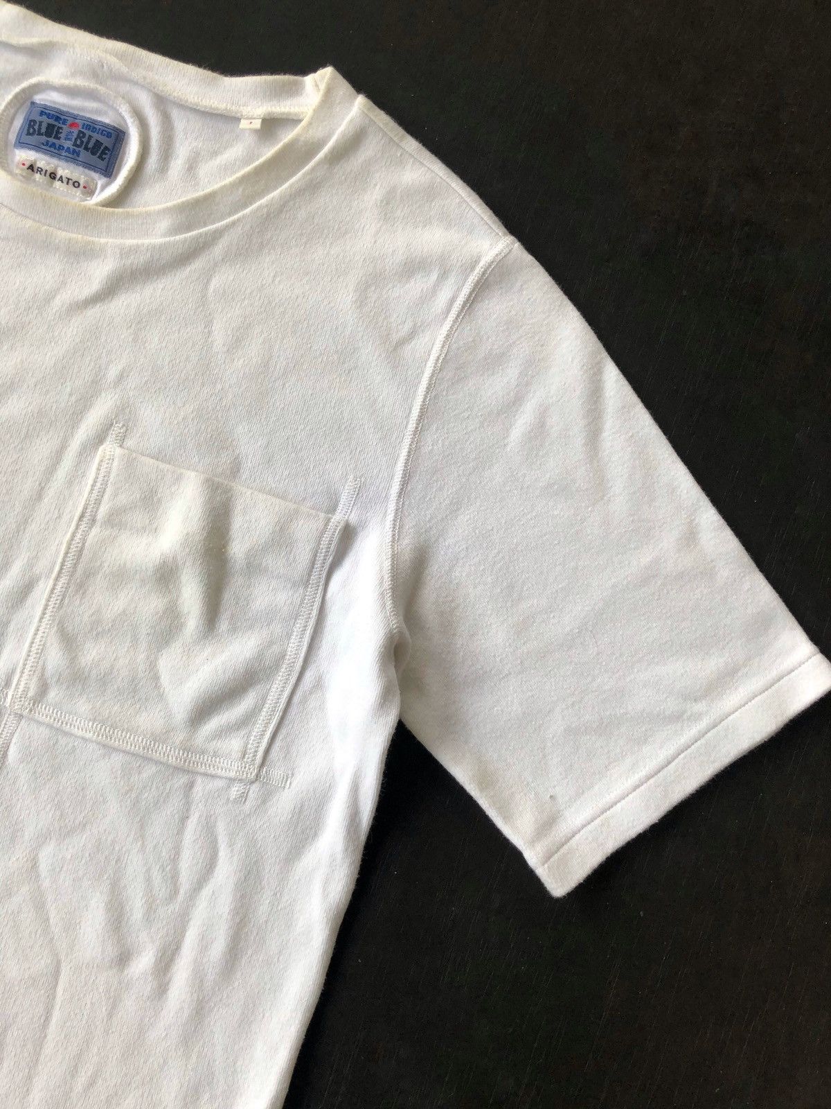 Blue Blue Japan OG Blue Blue 🇯🇵 Arigato Indigo Single Pocket Shirt Size US M / EU 48-50 / 2 - 3 Thumbnail