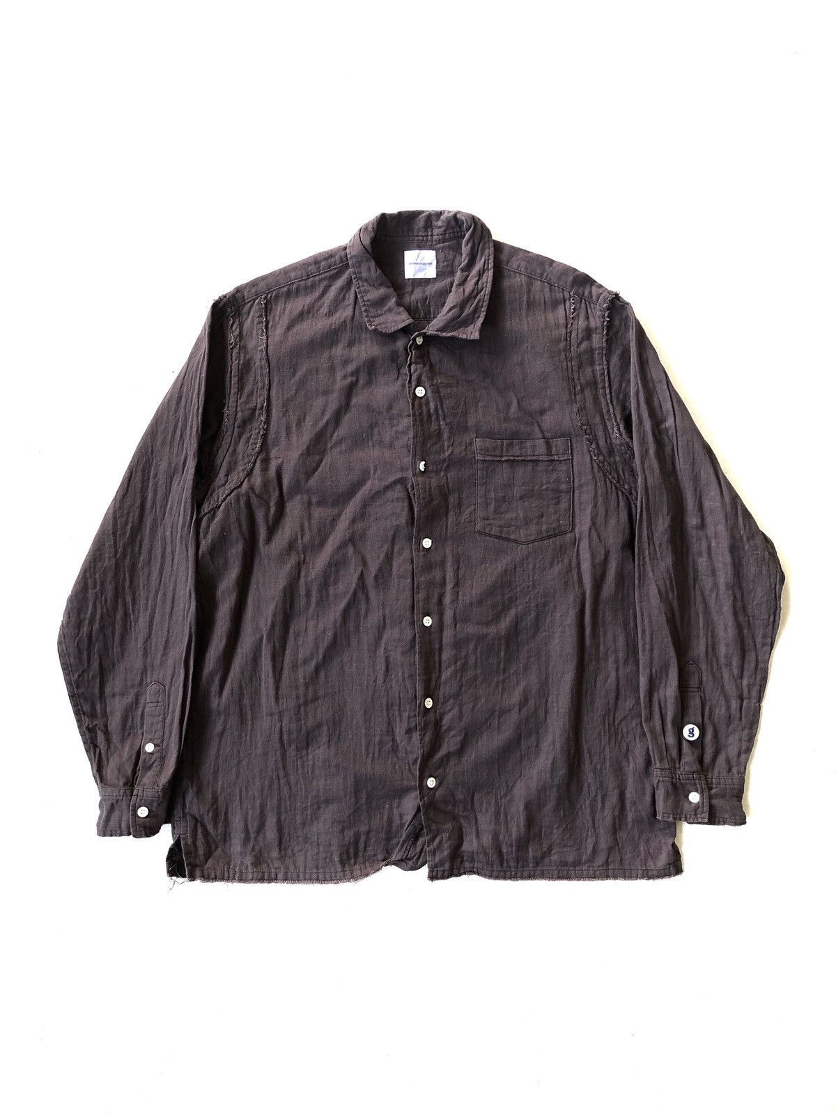 GOODENOUGH 🇯🇵 GodFather Fujiwara Unstructured Button Shirt Size US L / EU 52-54 / 3 - 2 Thumbnail