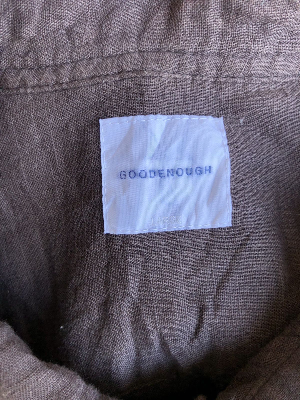 GOODENOUGH 🇯🇵 GodFather Fujiwara Unstructured Button Shirt Size US L / EU 52-54 / 3 - 10 Thumbnail