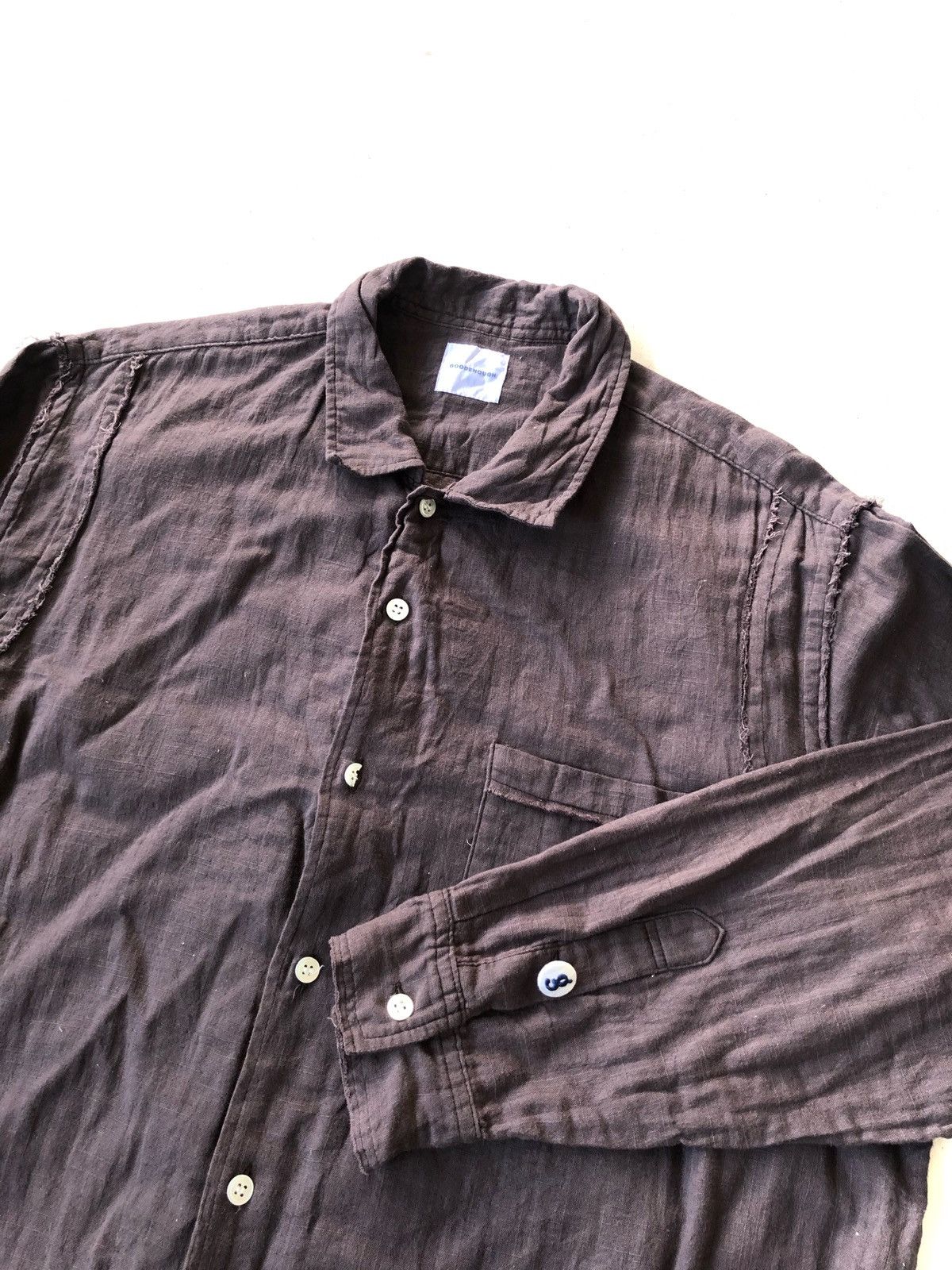 GOODENOUGH 🇯🇵 GodFather Fujiwara Unstructured Button Shirt Size US L / EU 52-54 / 3 - 1 Thumbnail