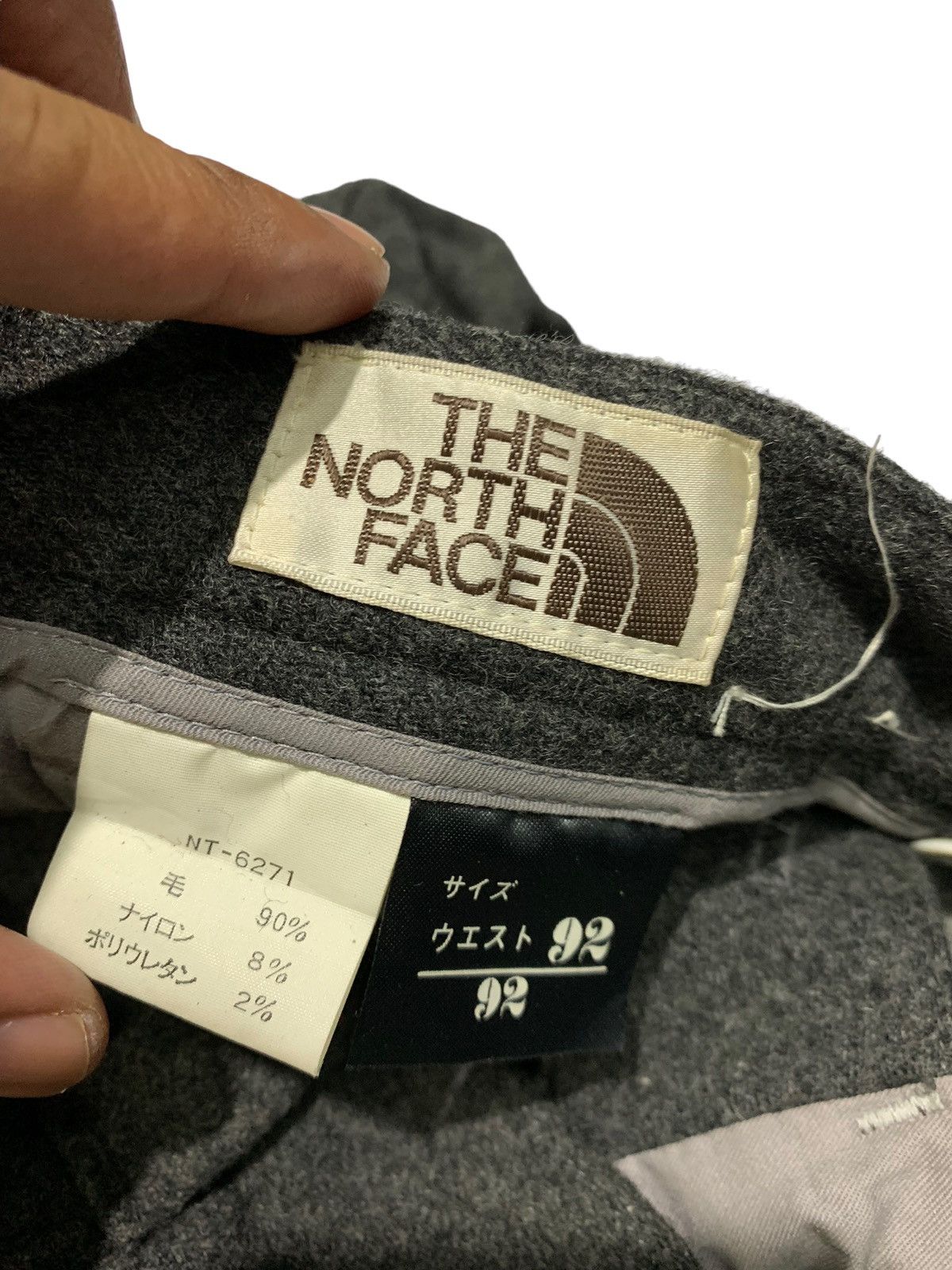 The North Face × Vintage 🔥VTG TNF BERKELEY WHITE LABEL GARBINE WOOL PANT Size US 34 / EU 50 - 6 Thumbnail
