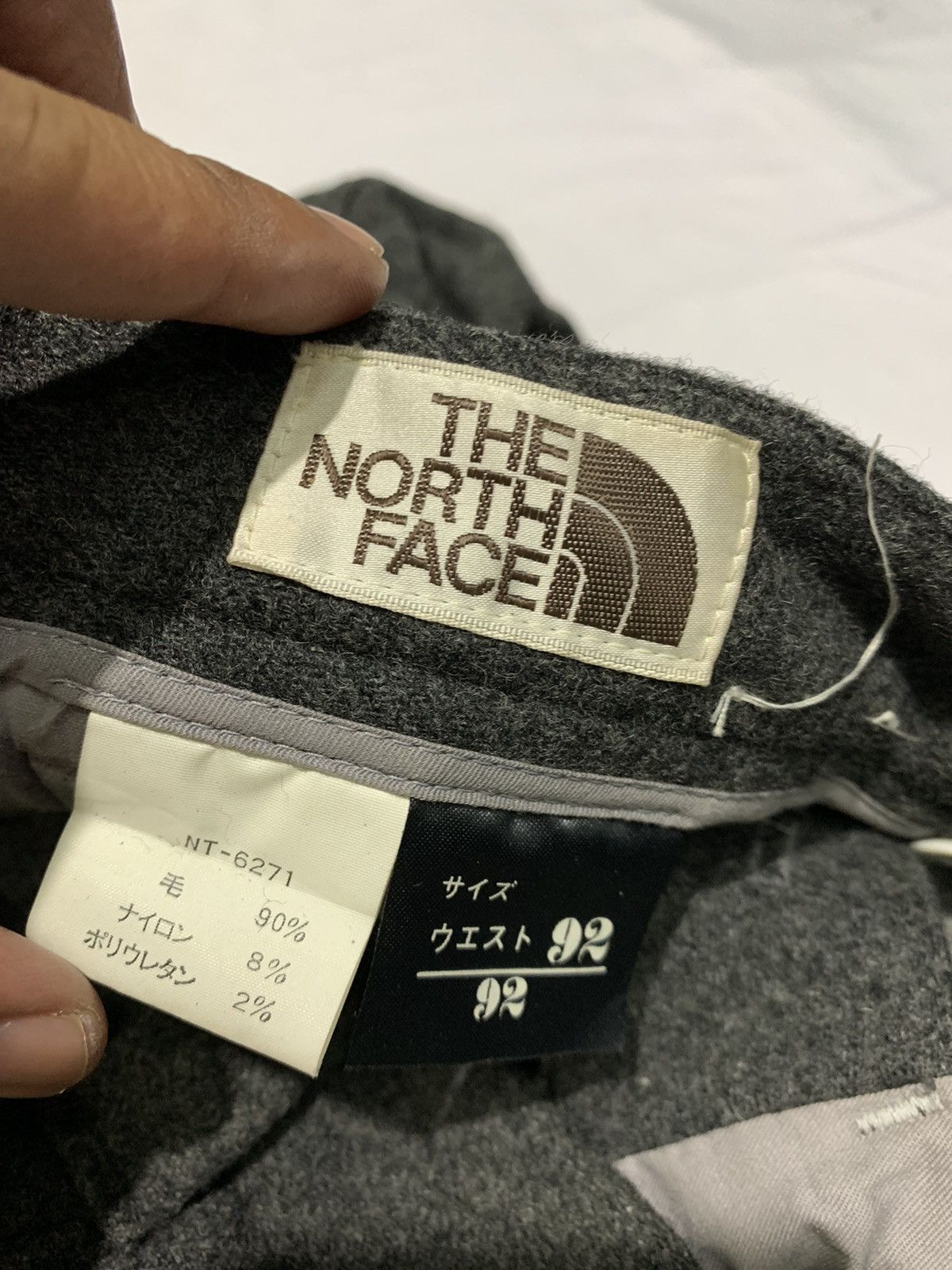 The North Face × Vintage 🔥VTG TNF BERKELEY WHITE LABEL GARBINE WOOL PANT Size US 34 / EU 50 - 14 Thumbnail